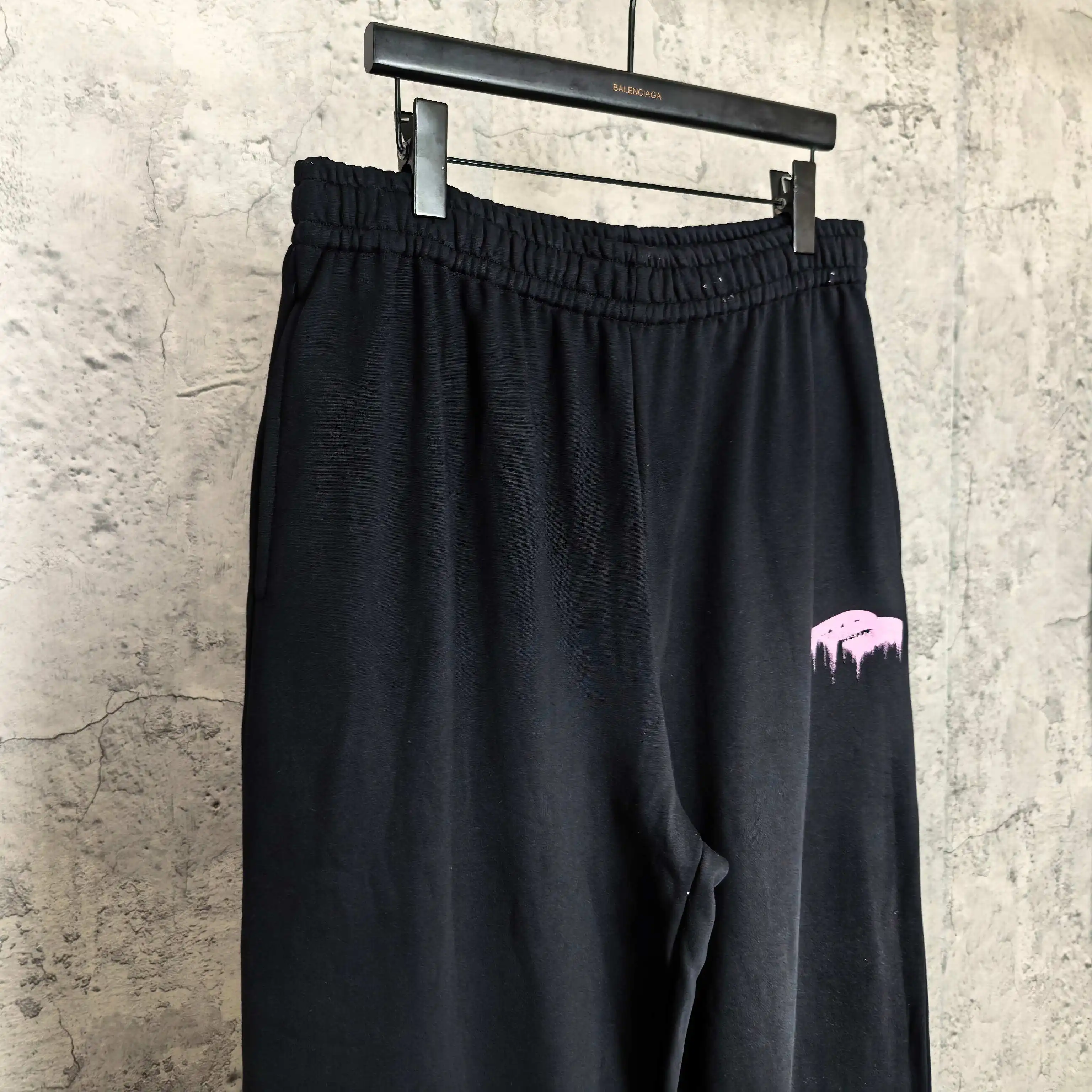 3B Logo Embroidered Wide-Leg Sweatpants D20024484 — view 7