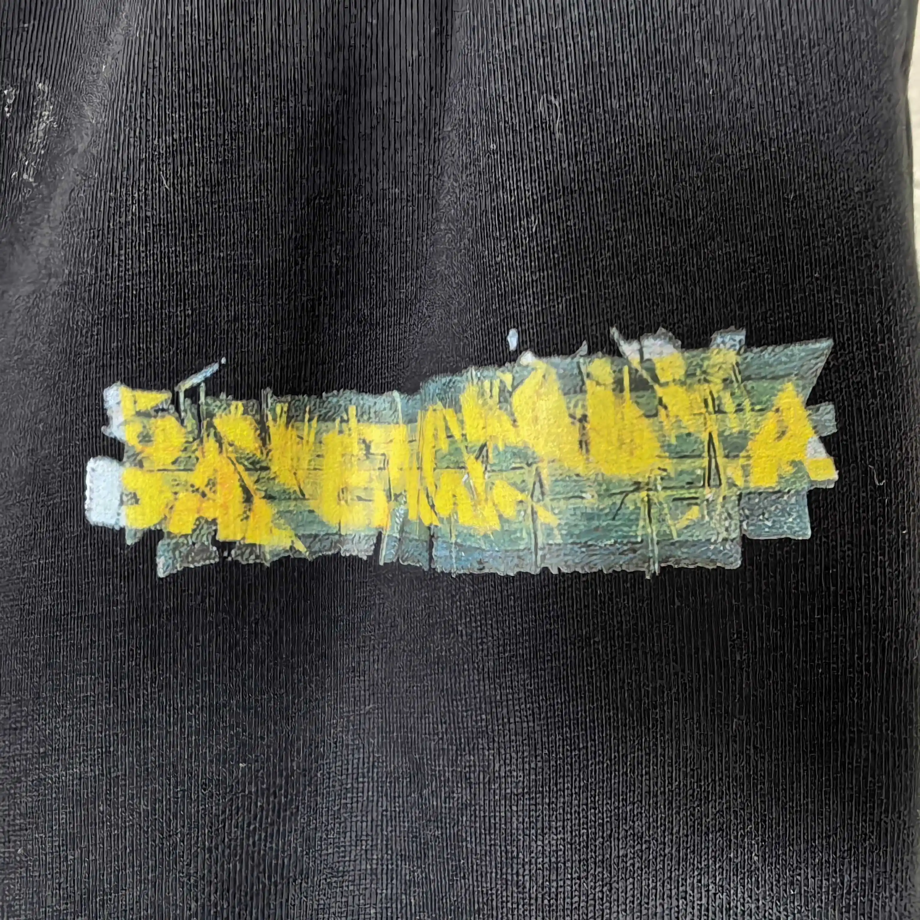 Messy Spray Logo Baggy Sweatpants D20024492 — view 8