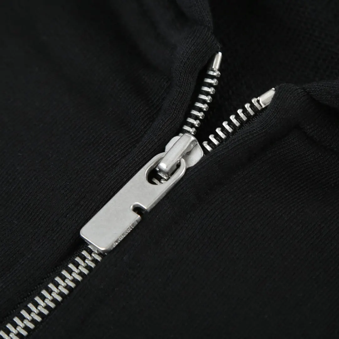 Check-Trim Zip-Up Hooded Sweatshirt D20521672 — view 5
