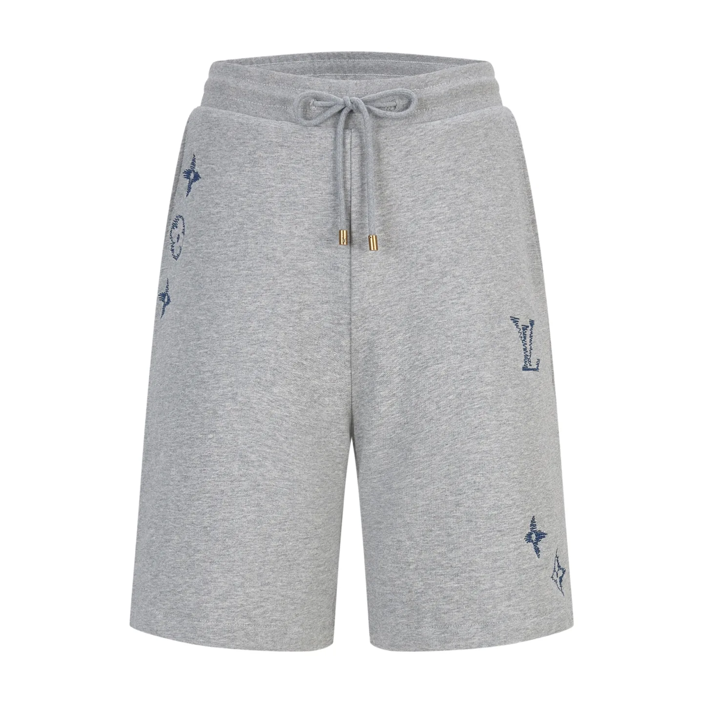 Monogram Sashiko Embroidered Cotton Shorts D20522372