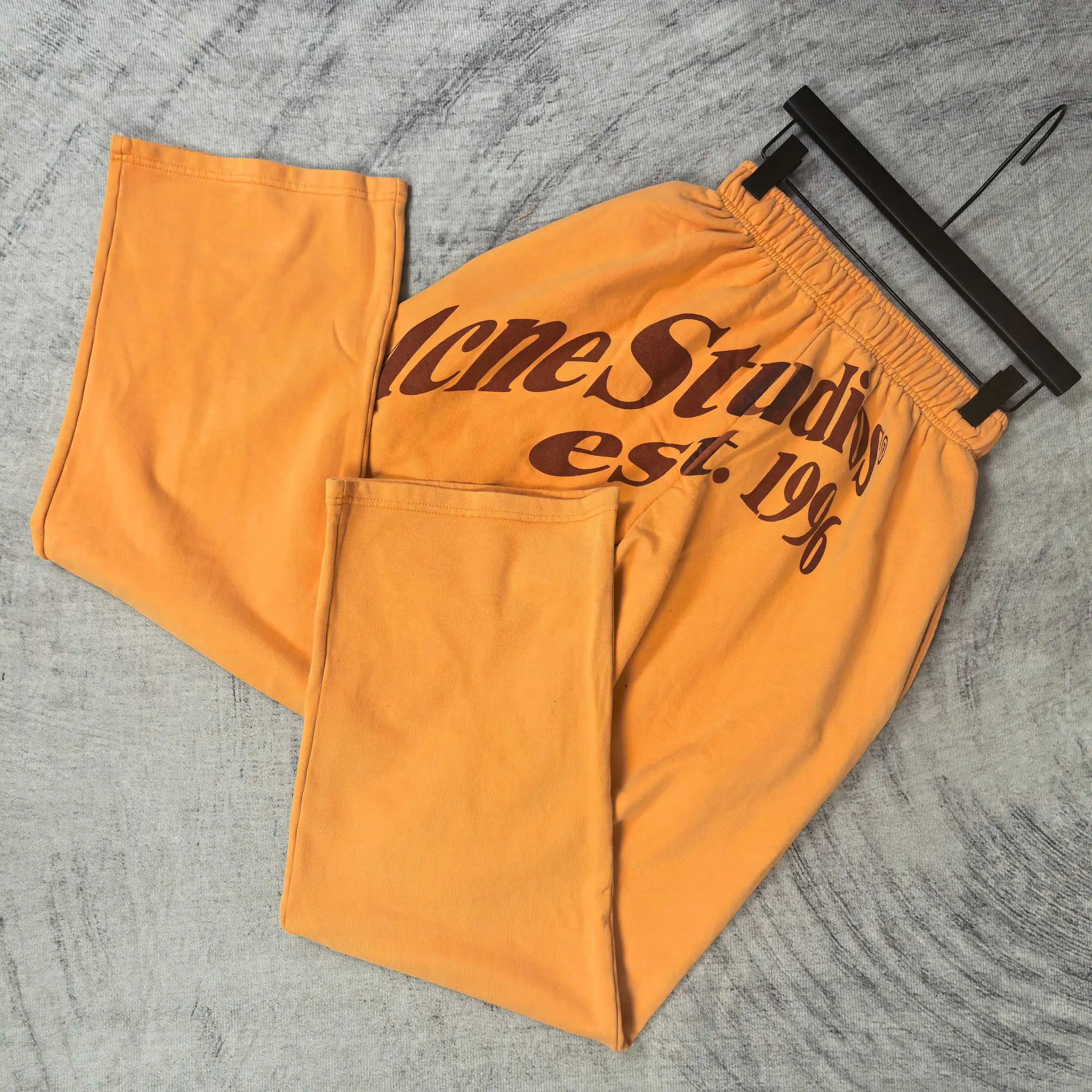 Logo Print Wide-Leg Cotton Sweatpants D20524529 — view 5