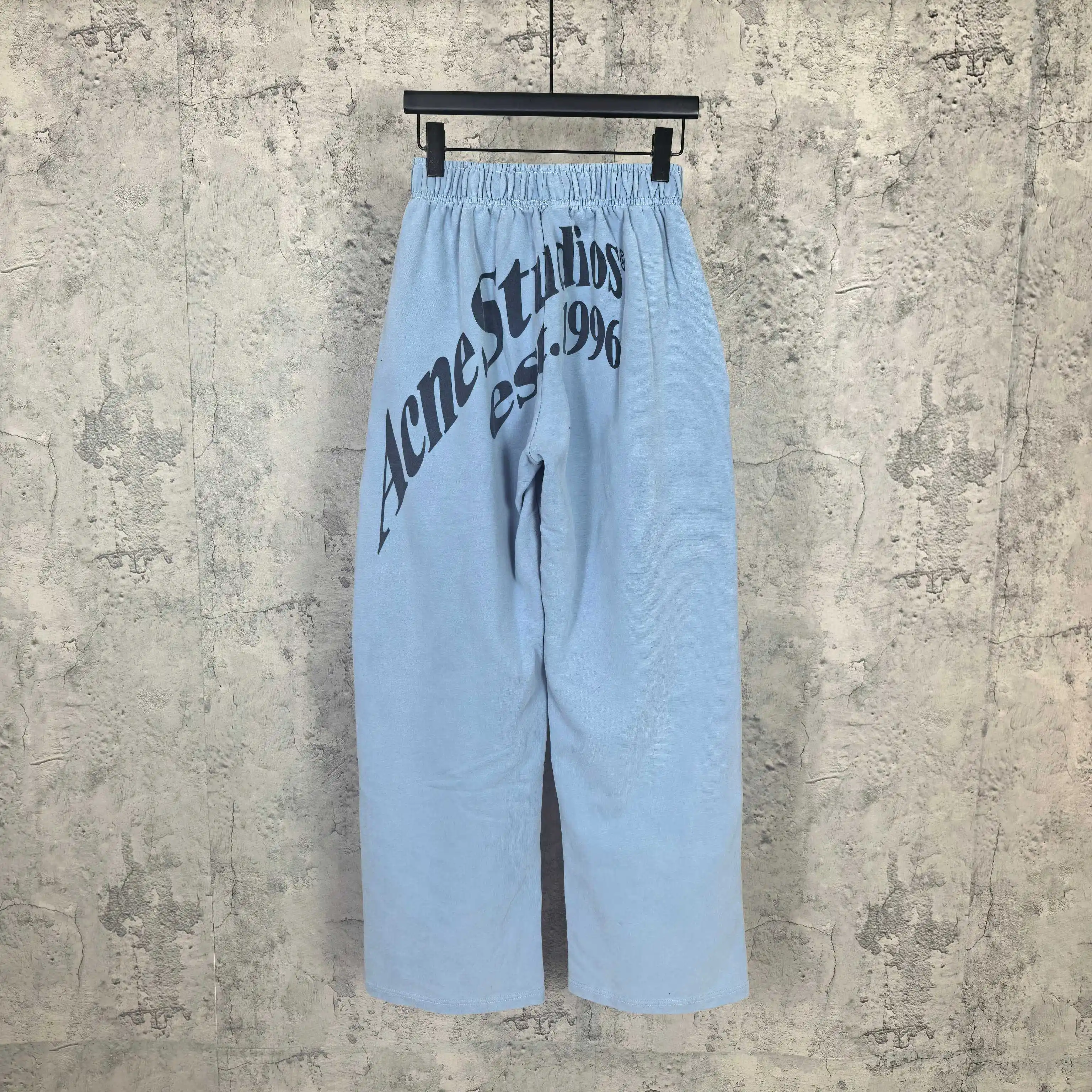 Washed Cotton Wide-Leg Sweatpants D20524530 — view 2