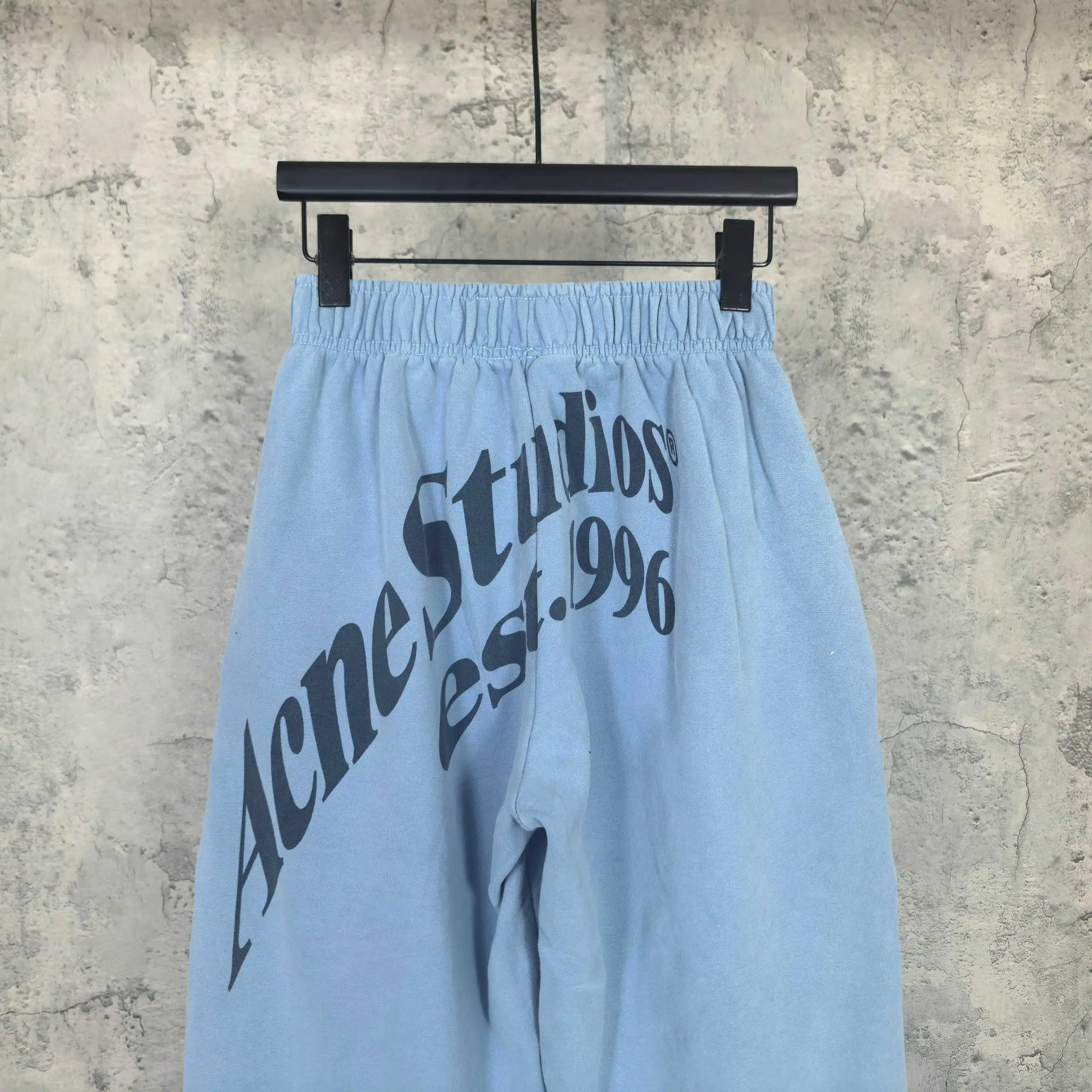 Washed Cotton Wide-Leg Sweatpants D20524530 — view 6