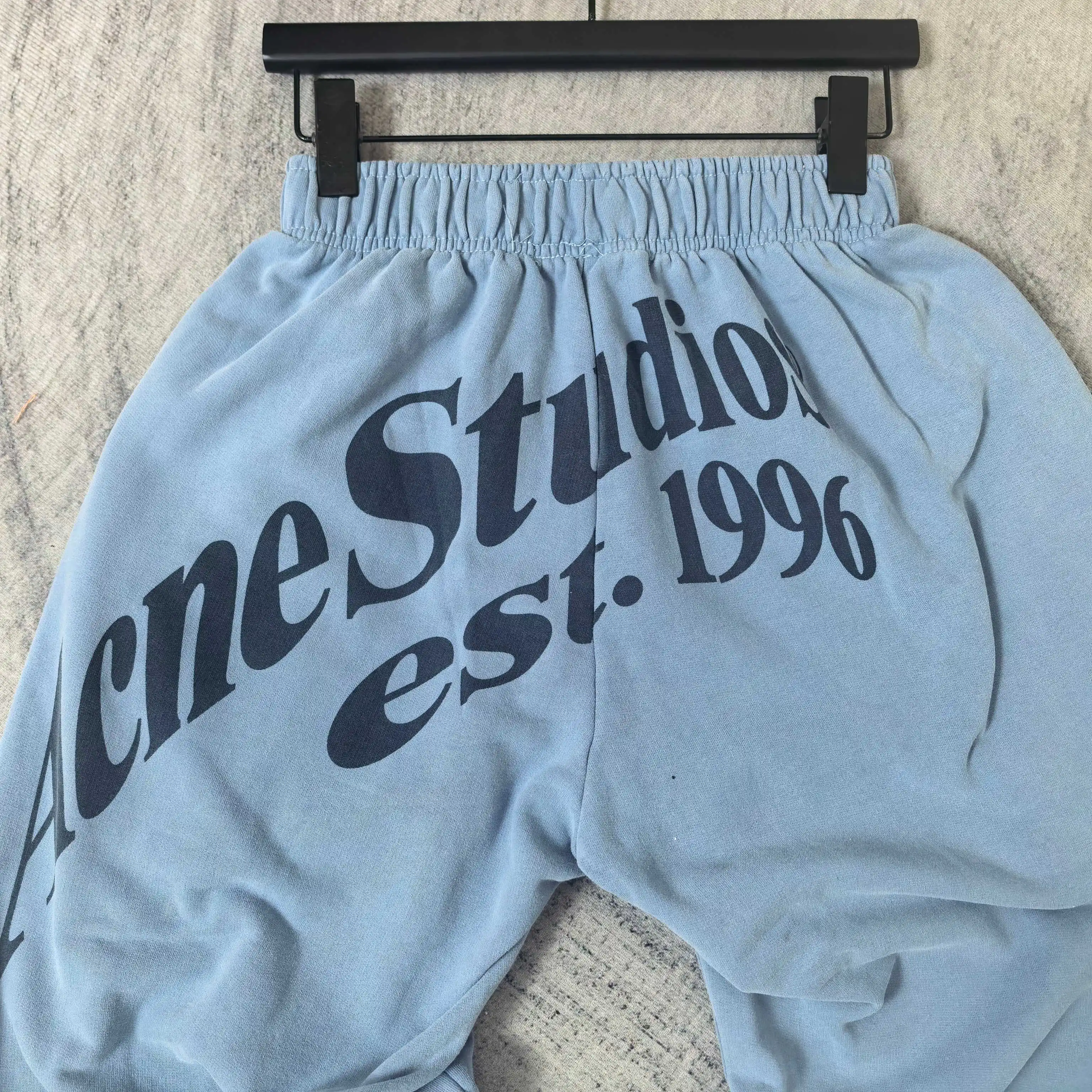 Washed Cotton Wide-Leg Sweatpants D20524530 — view 8