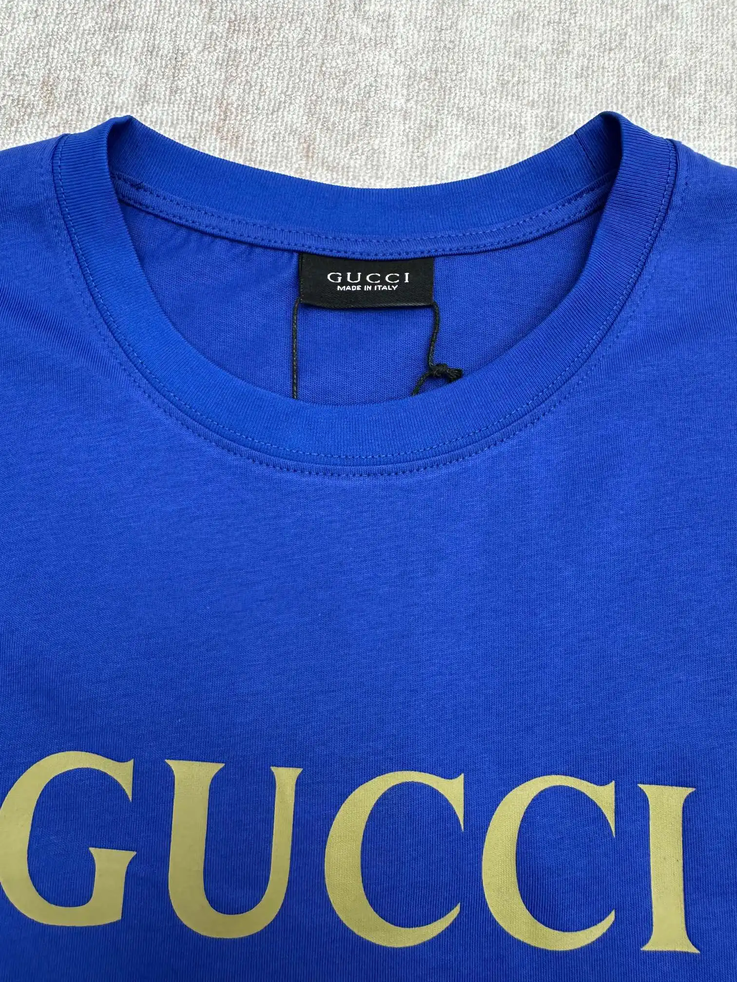 Logo Print Silk-Blend Knit T-Shirt D20514379 — view 3