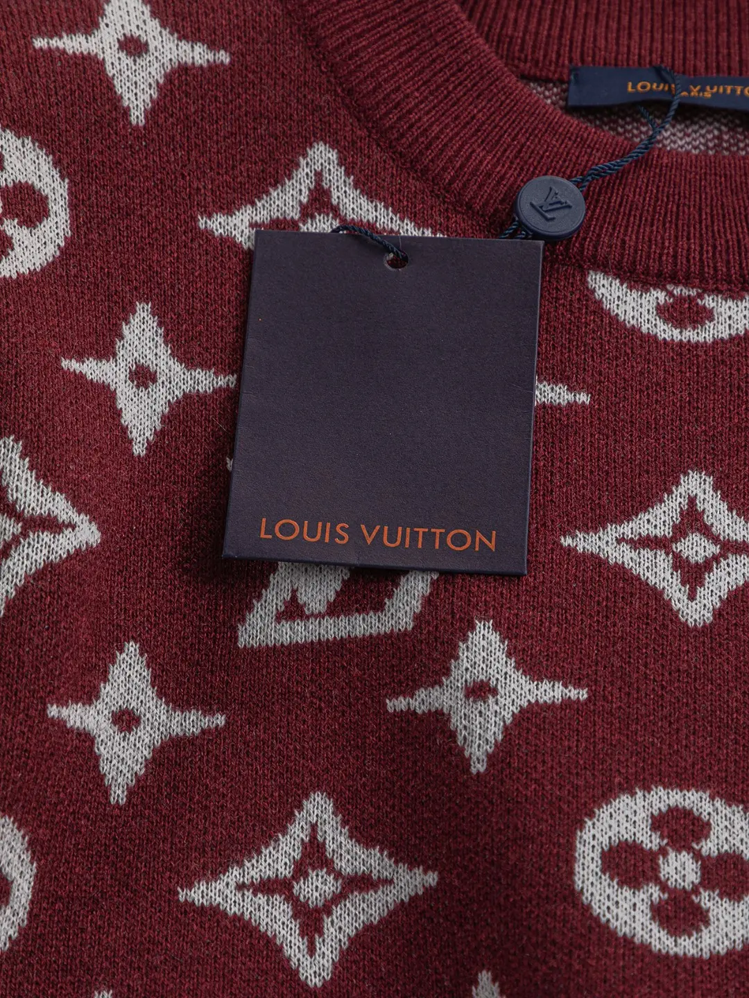 Monogram Jacquard Wool-Cashmere Sweater D20523323 — view 10