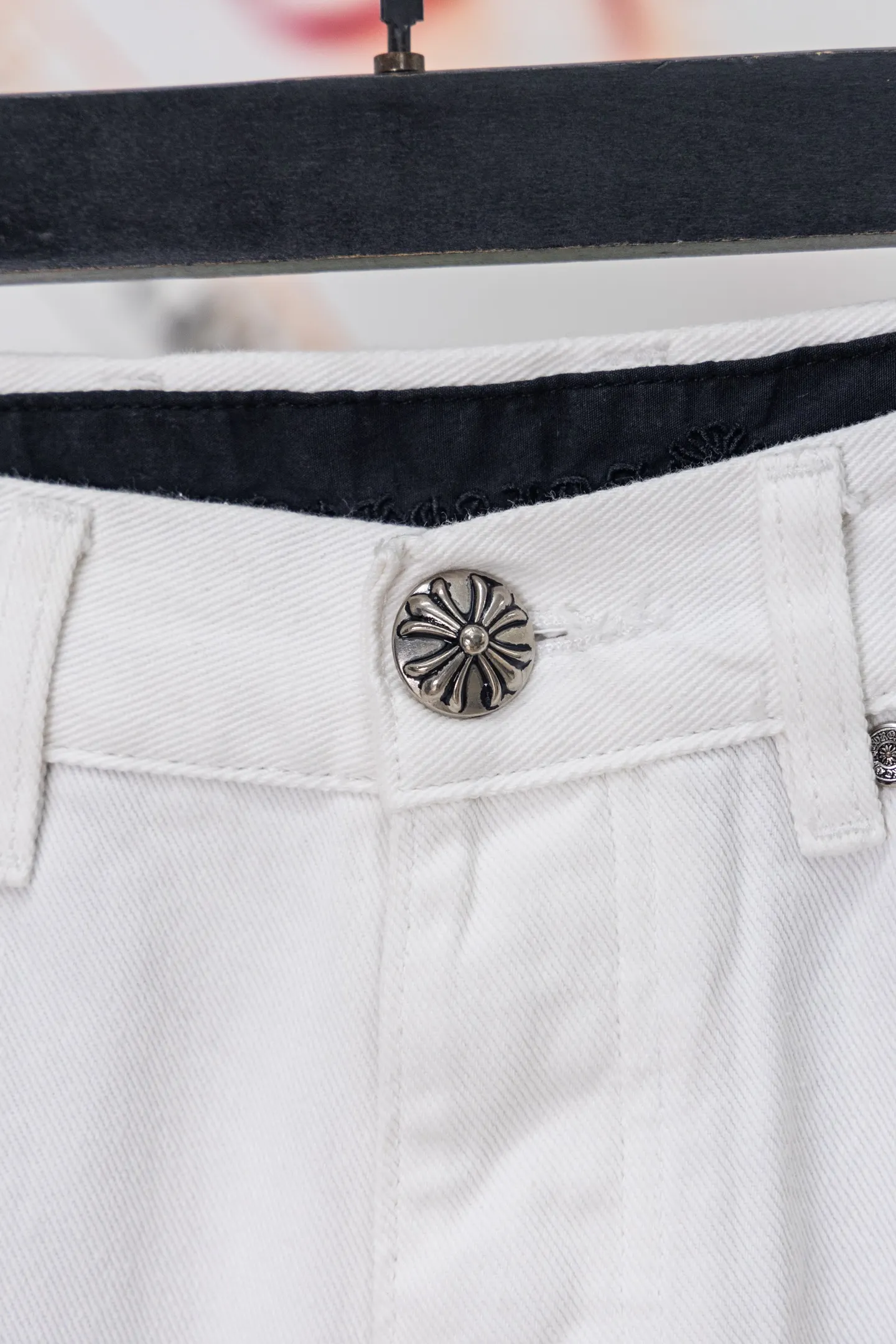 Sex Records Leopard Cross Patch Jeans D20519770 — view 4