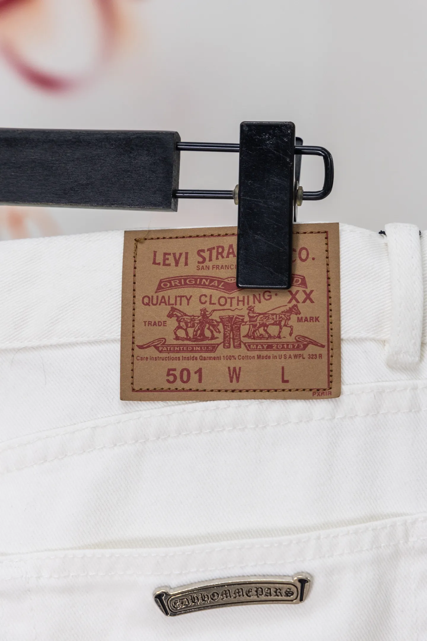 Cross Patch Straight-Leg Jeans D20519772 — view 9