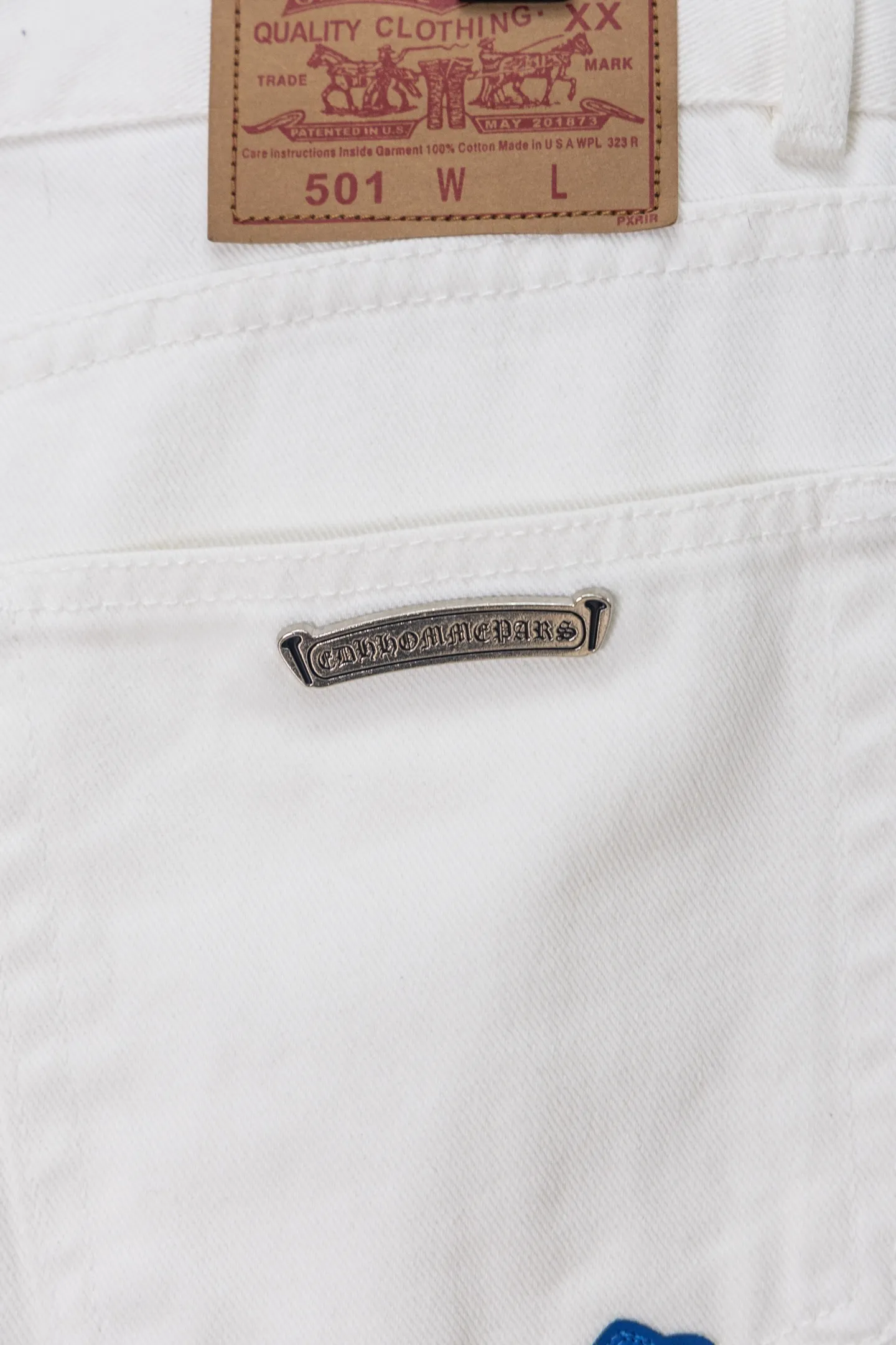 Cross Patch Straight-Leg Jeans D20519772 — view 11