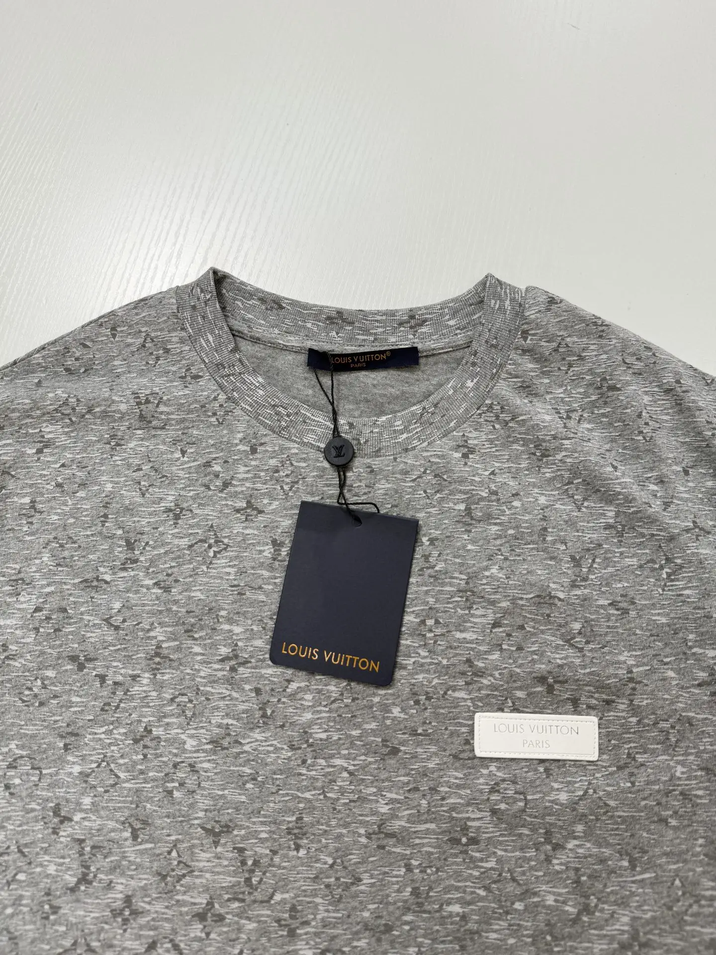 Monogram Gradient Cotton Jersey T-Shirt D20821959 — view 4