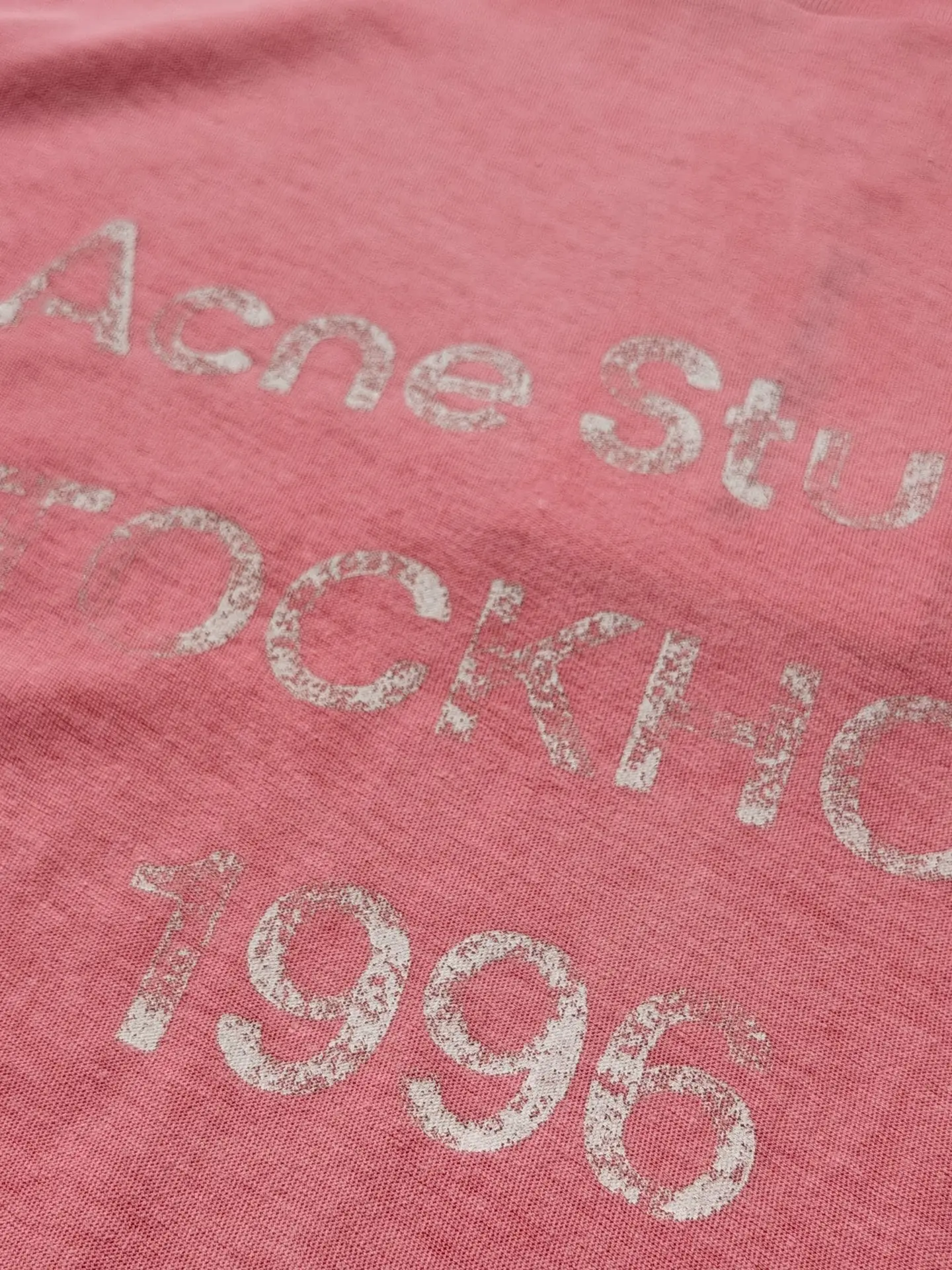 Distressed Logo-Print Cotton-Linen T-Shirt D20818658 — view 5