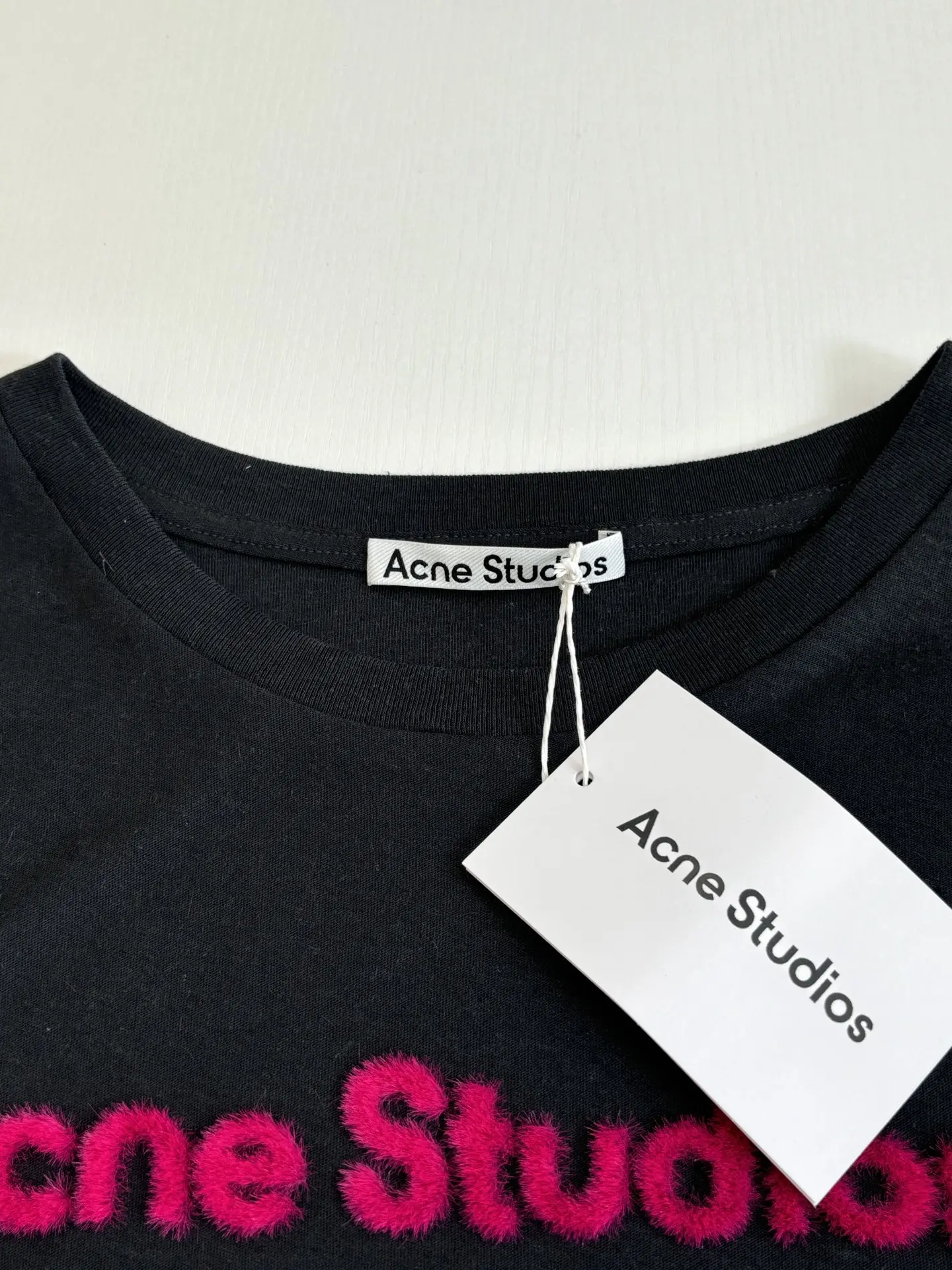 Logo-Flocked Cotton-Linen Long-Sleeve T-Shirt D20818614 — view 5