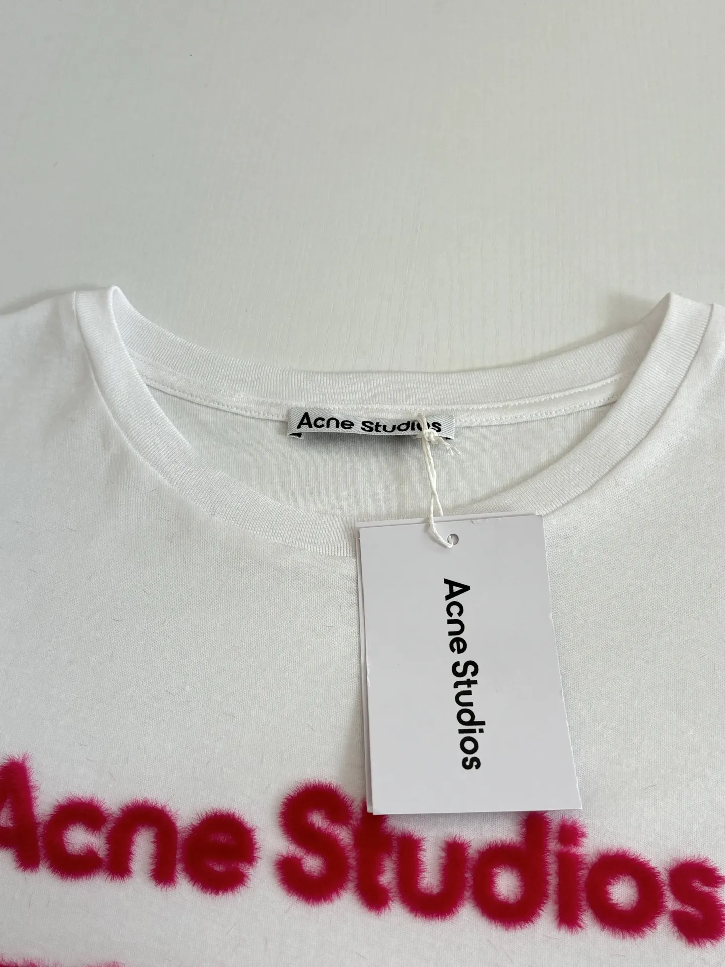 Logo Flocked Cotton-Linen Long-Sleeve T-Shirt D20818613 — view 5
