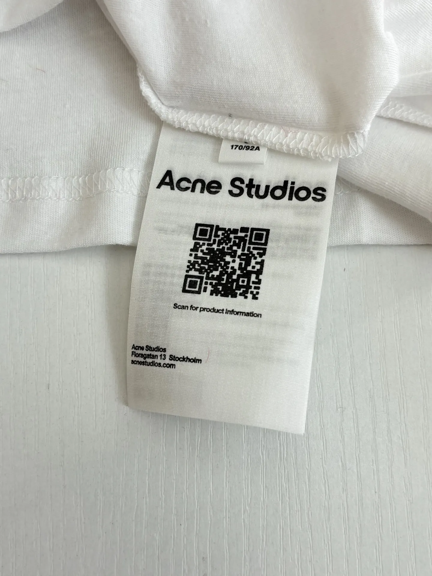 Logo Flocked Cotton-Linen Long-Sleeve T-Shirt D20818613 — view 9