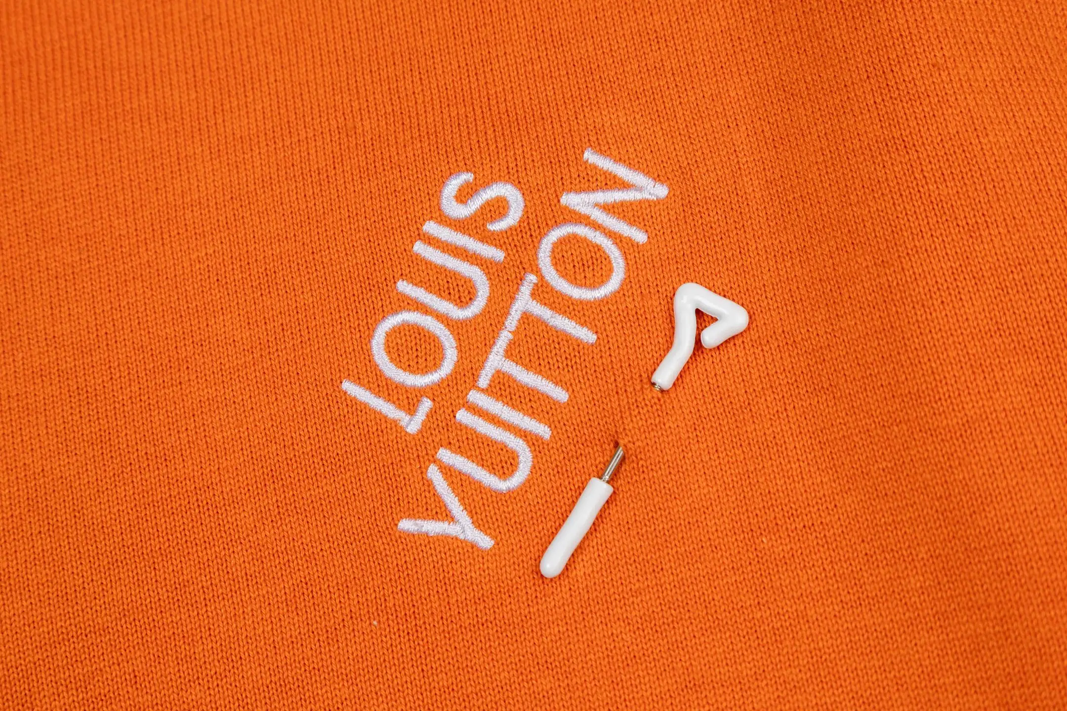 Logo Embroidery Cotton Knit T-Shirt D21014199 — view 6