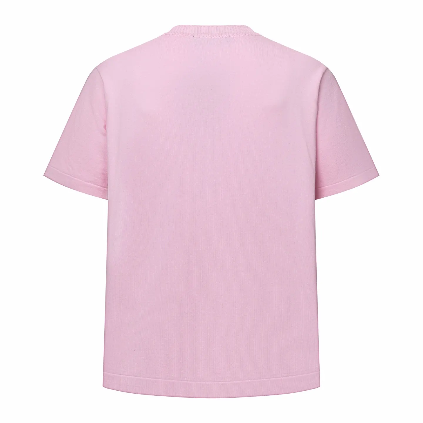 Logo Embroidery Pin Detail Knit T-Shirt D21014197 — view 2