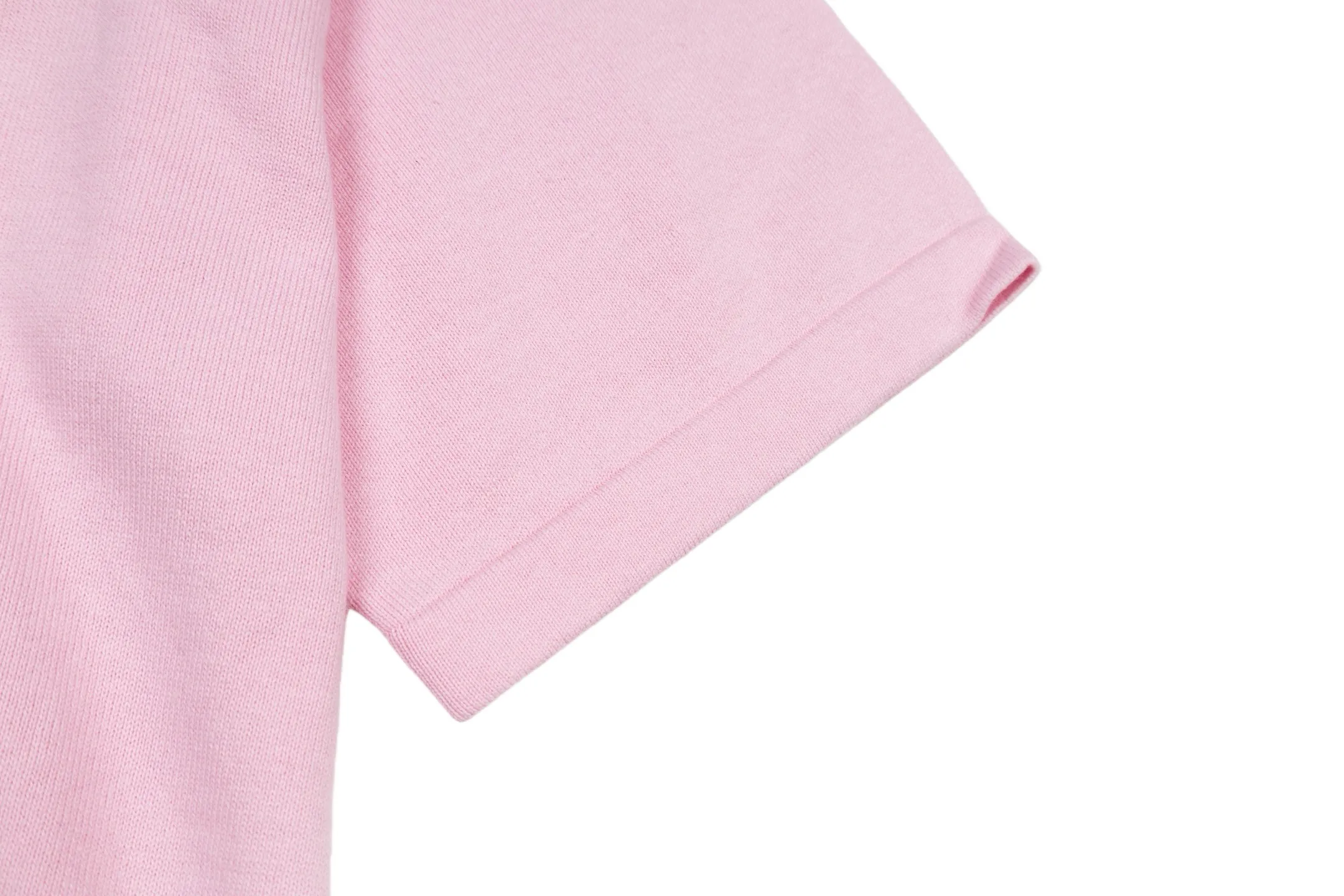 Logo Embroidery Pin Detail Knit T-Shirt D21014197 — view 7