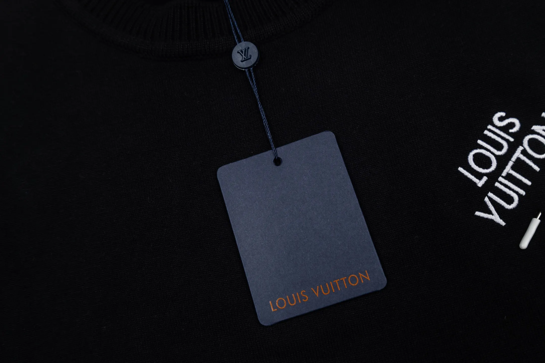 Logo Embroidery Cotton Knit T-Shirt D21014195 — view 5