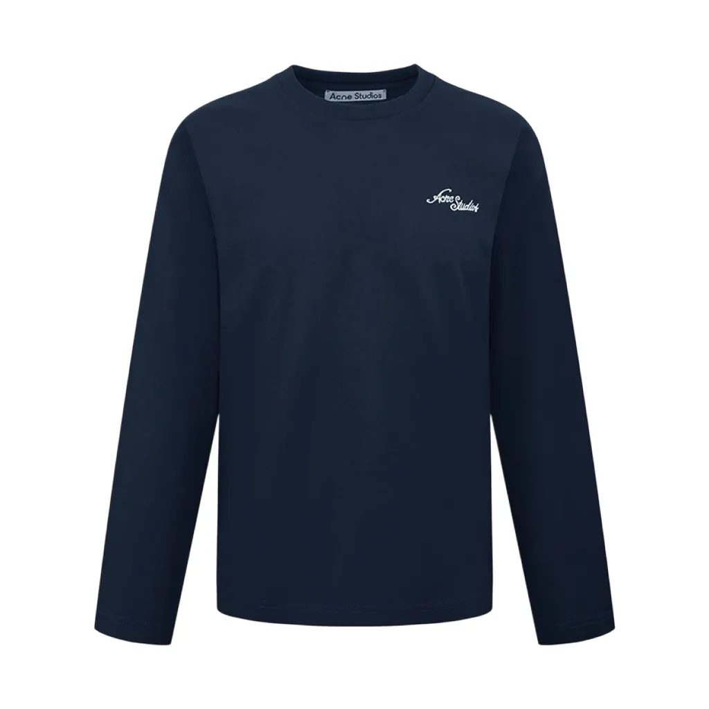 Logo-Embroidered Organic Cotton Long-Sleeve T-Shirt D21022517