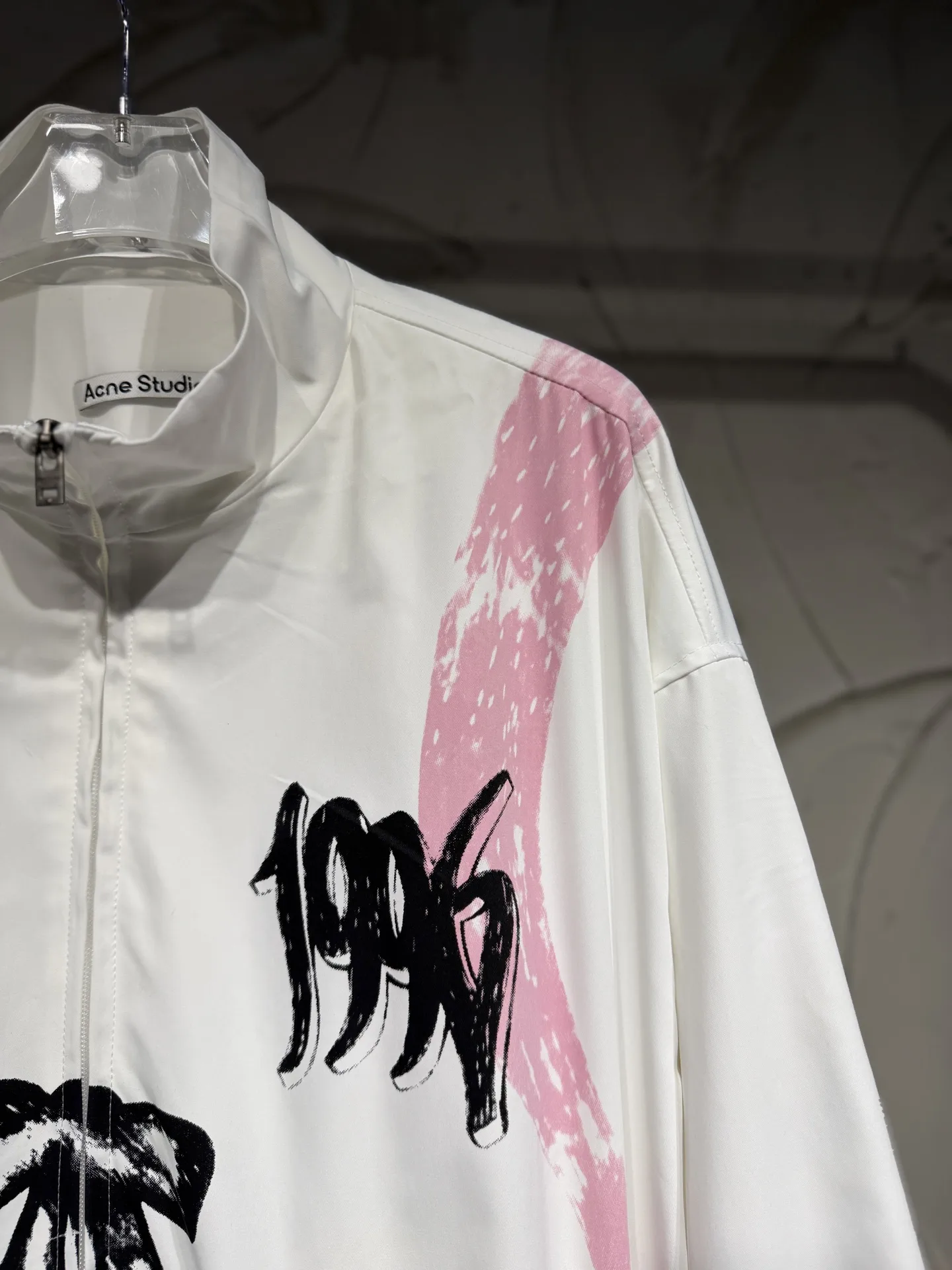 Fashion Football Graffiti Print Track Jacket D21024362 — view 6