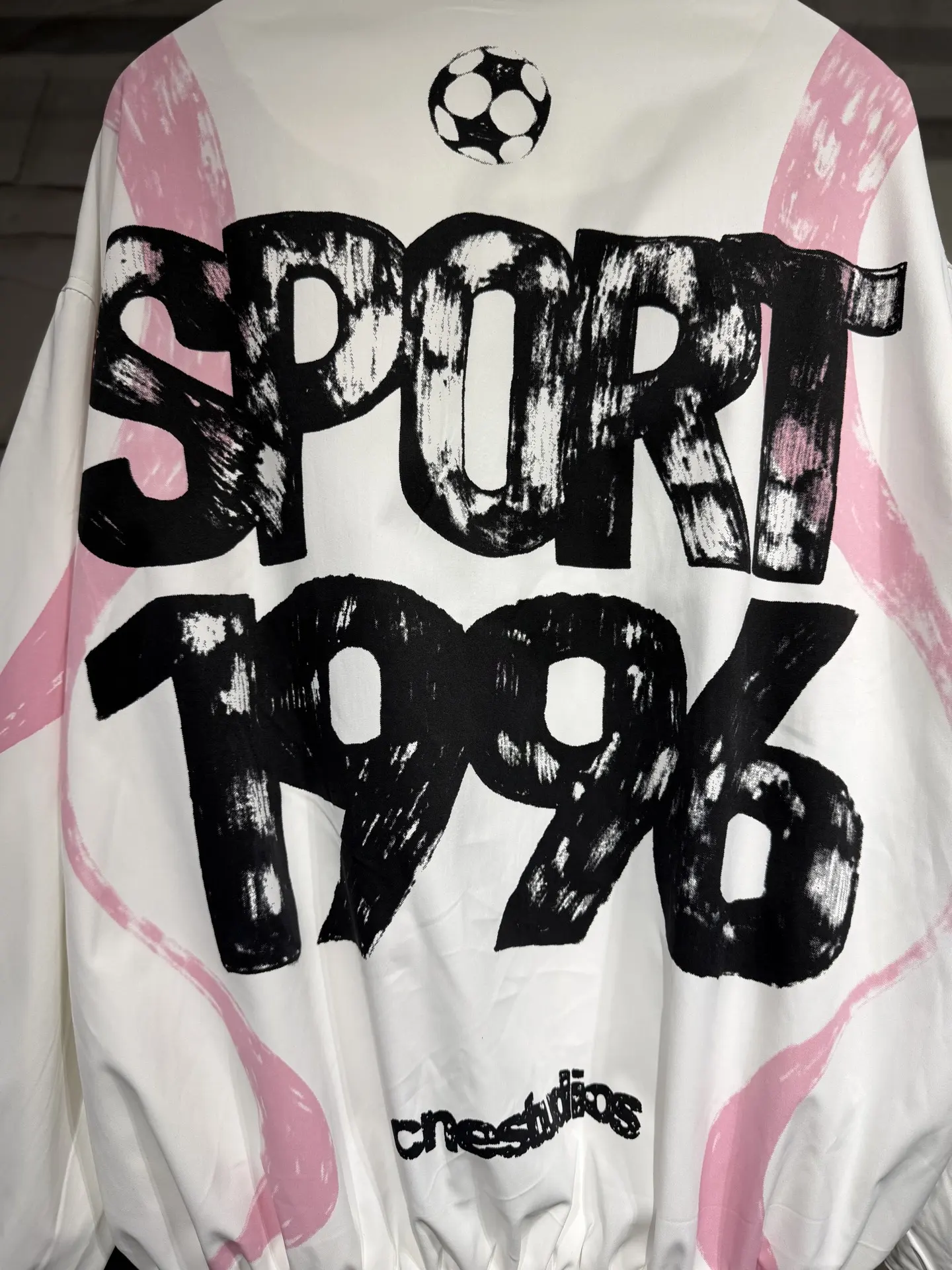 Fashion Football Graffiti Print Track Jacket D21024362 — view 12