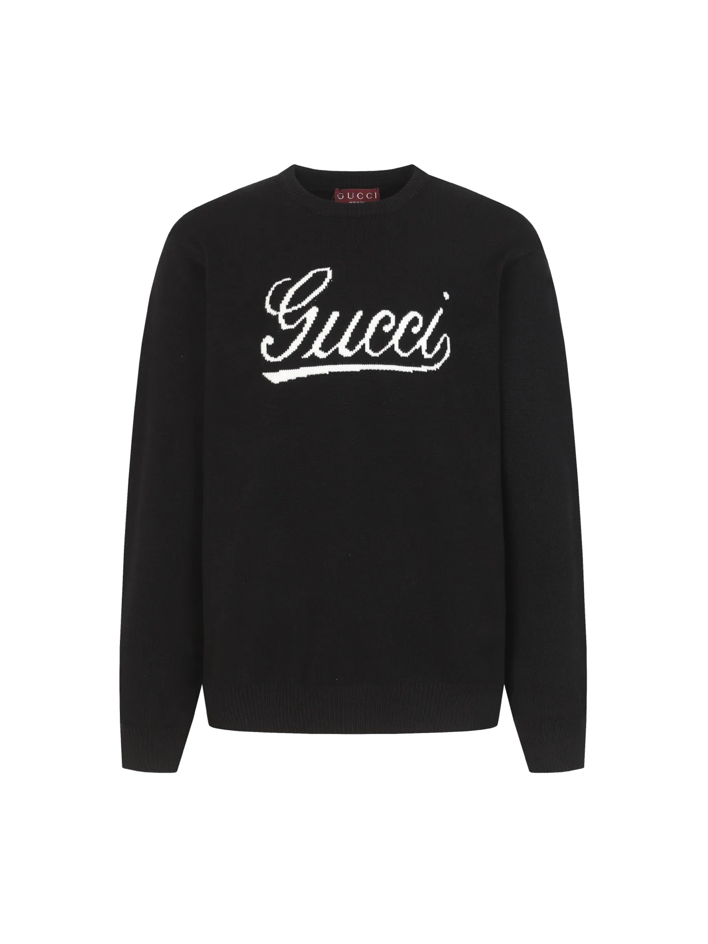 Logo Intarsia Crew-Neck Sweater D21024922