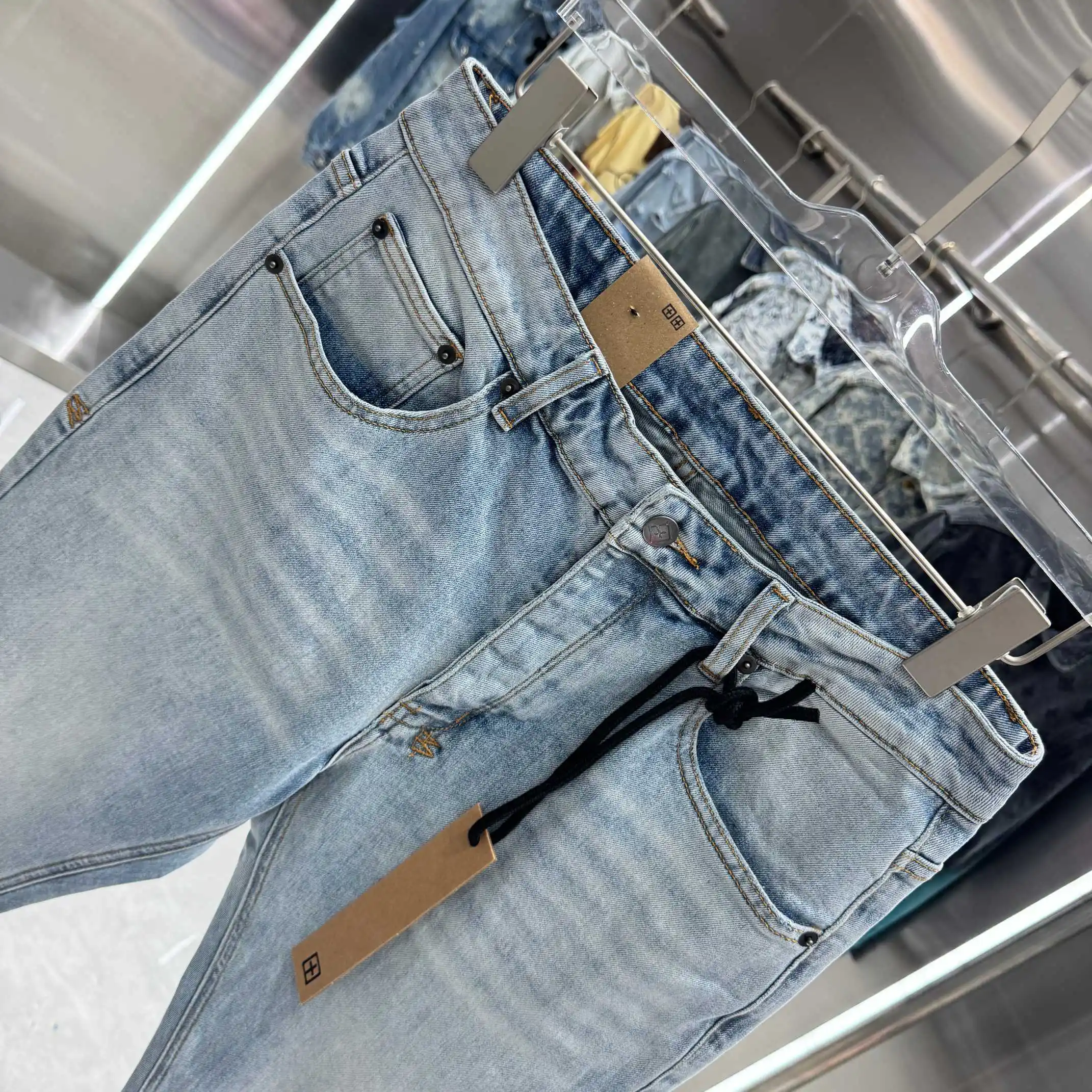 Ksubi Distressed Slim-Fit Stretch Jeans D21019050 — view 4