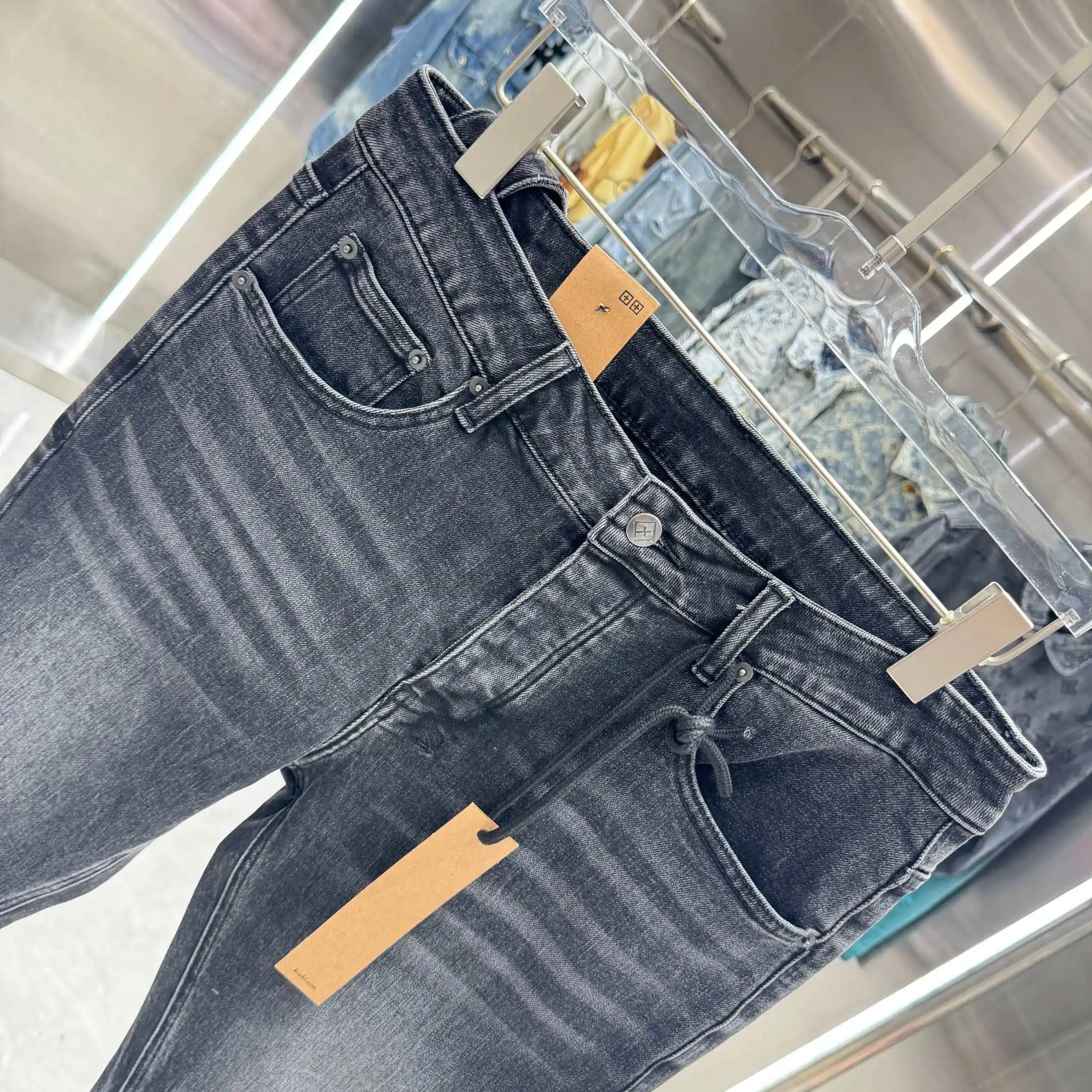 Ksubi Distressed Slim-Fit Stretch Jeans D21019049 — view 4
