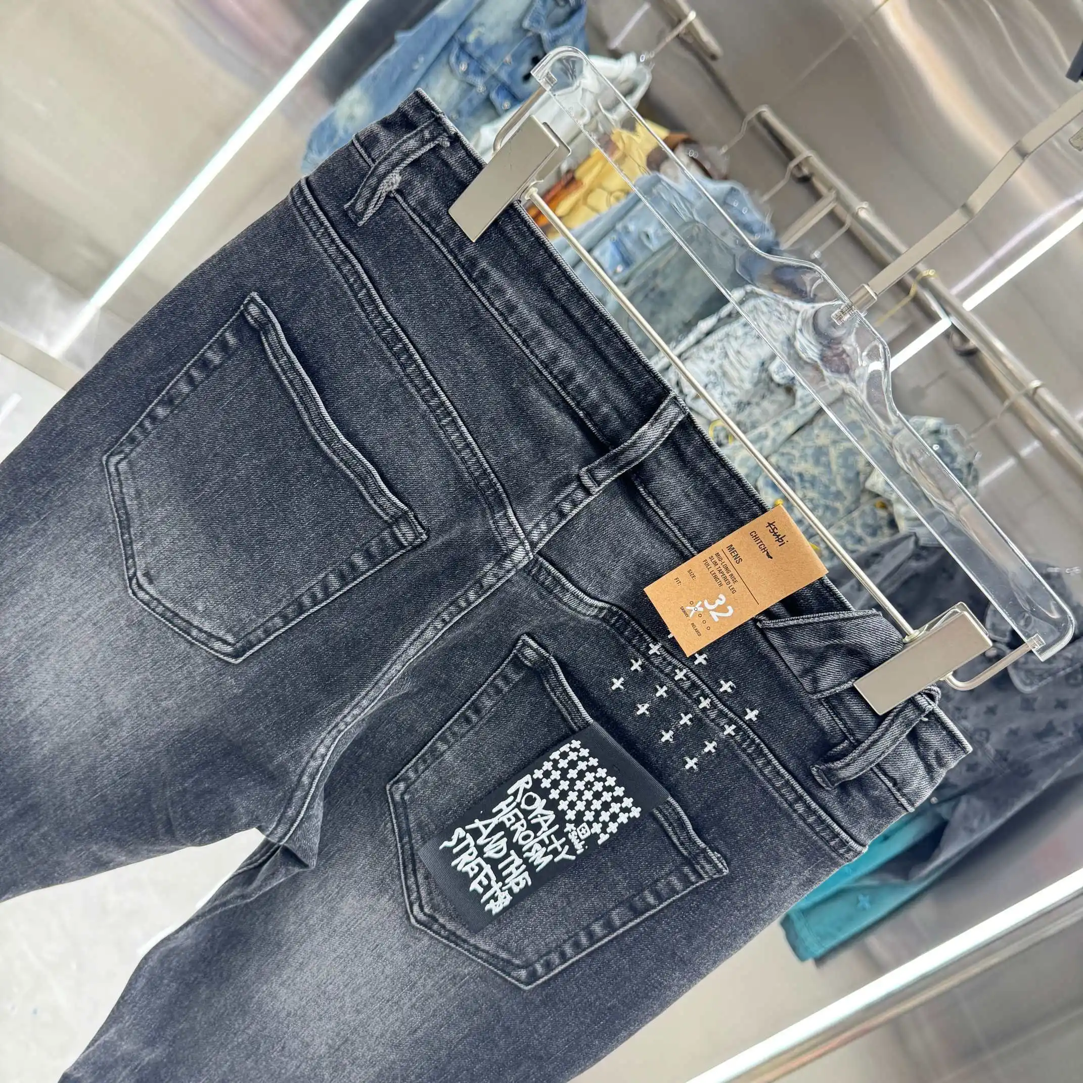 Ksubi Distressed Slim-Fit Stretch Jeans D21019049 — view 5