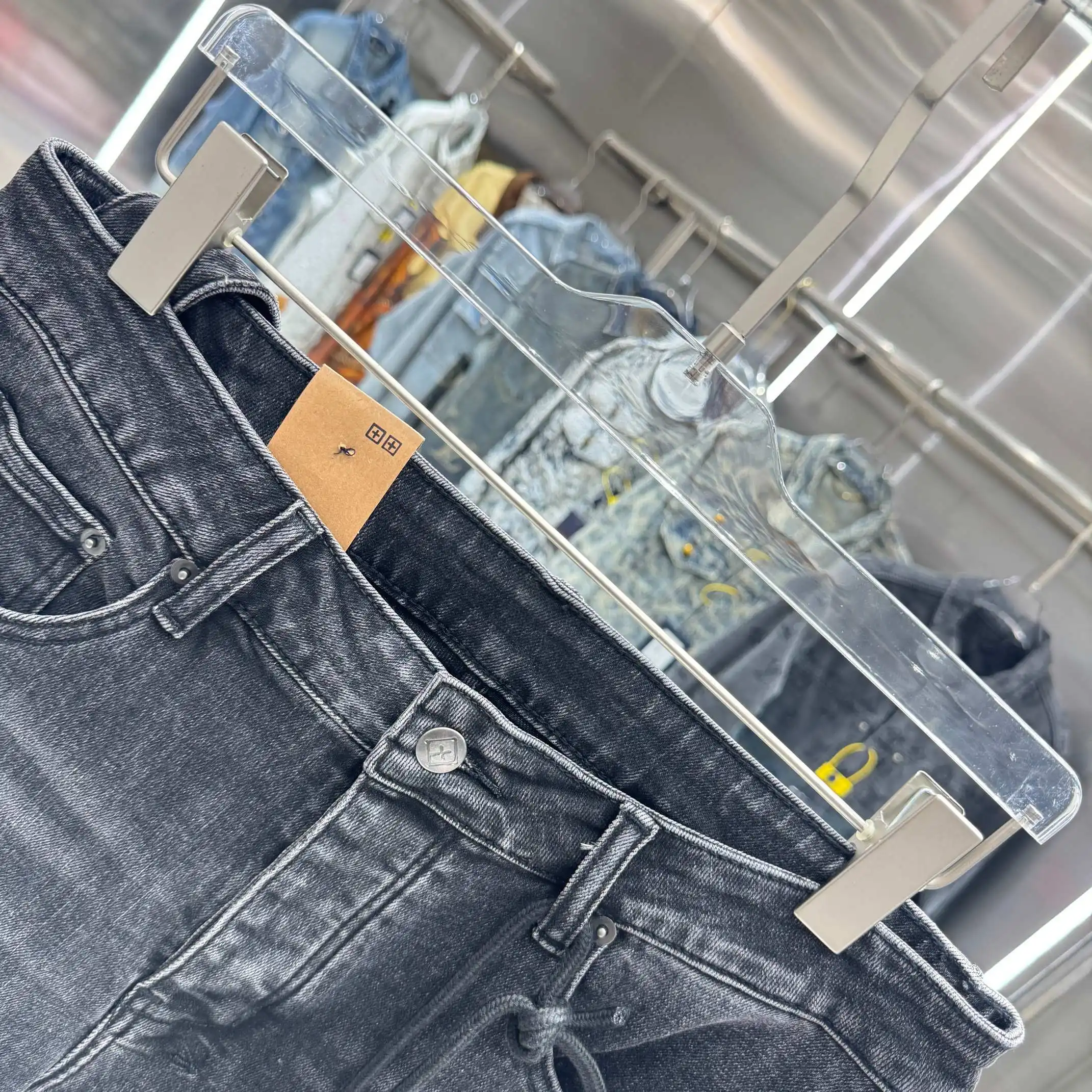 Ksubi Distressed Slim-Fit Stretch Jeans D21019049 — view 8
