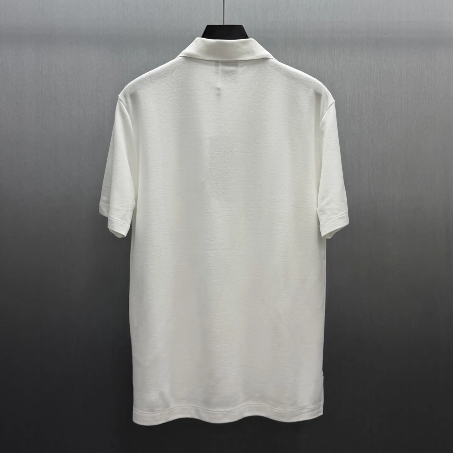 Embroidered Cotton-Piqué Pocket Polo Shirt D21014571 — view 7