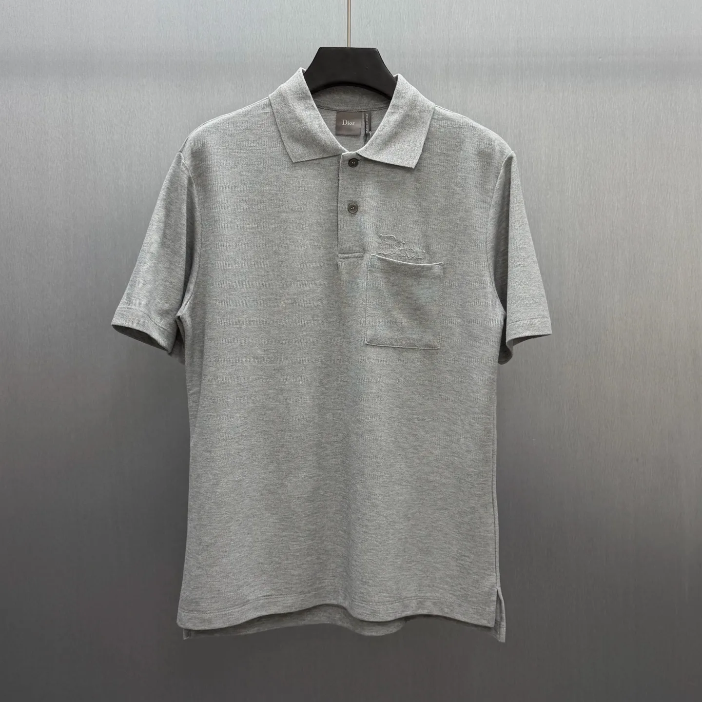 Embroidered Cotton-Piqué Pocket Polo Shirt D21014570