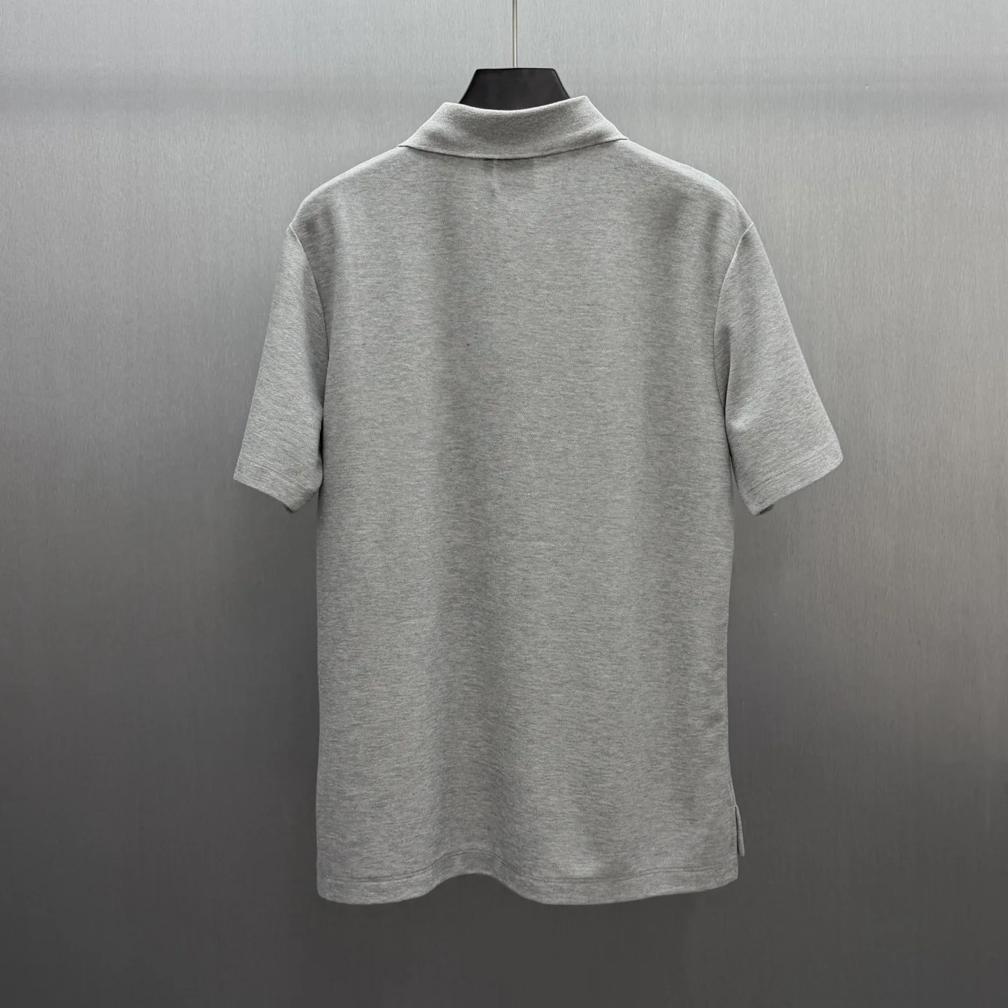 Embroidered Cotton-Piqué Pocket Polo Shirt D21014570 — view 7