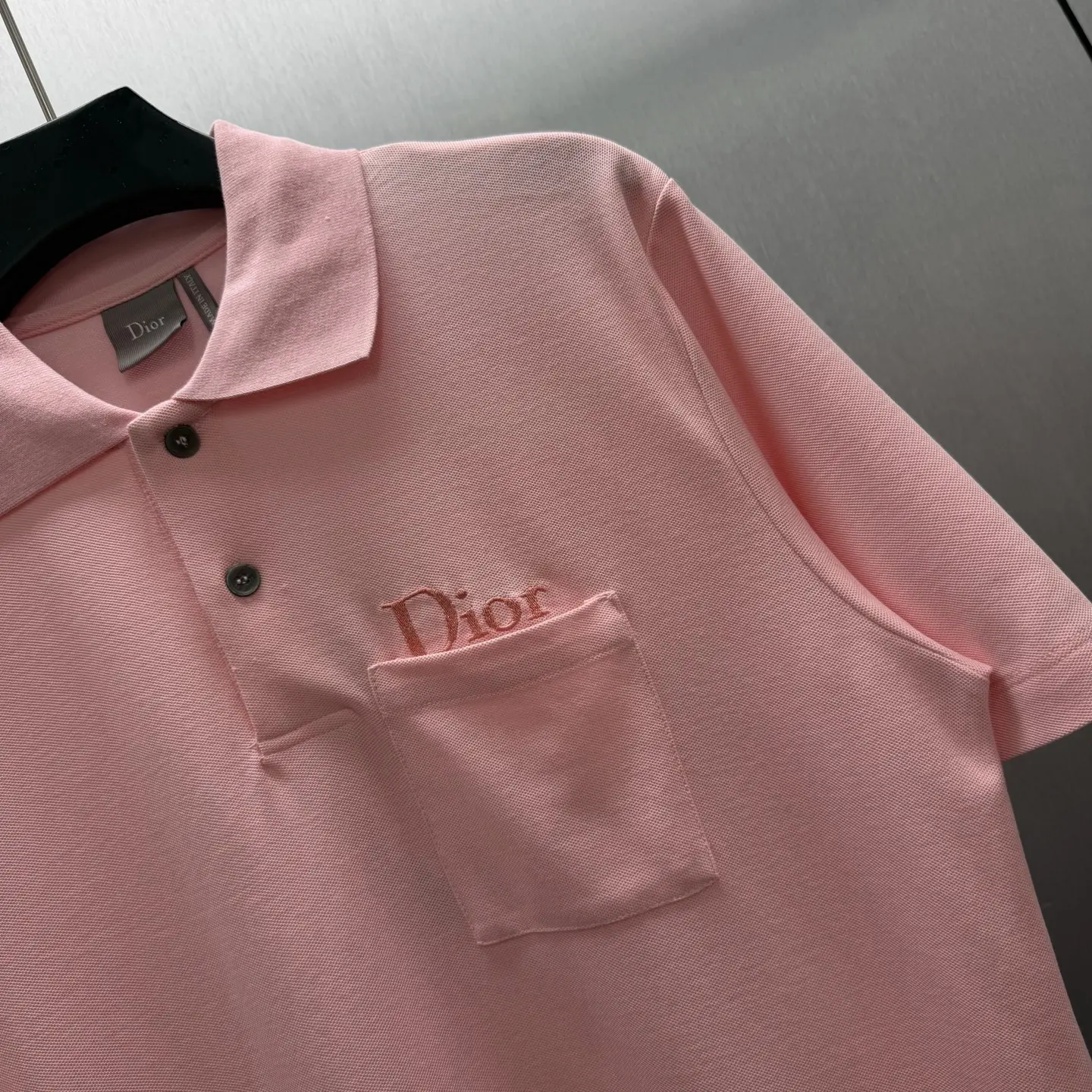 Logo-Embroidered Cotton-Piqué Polo Shirt D21014572 — view 3