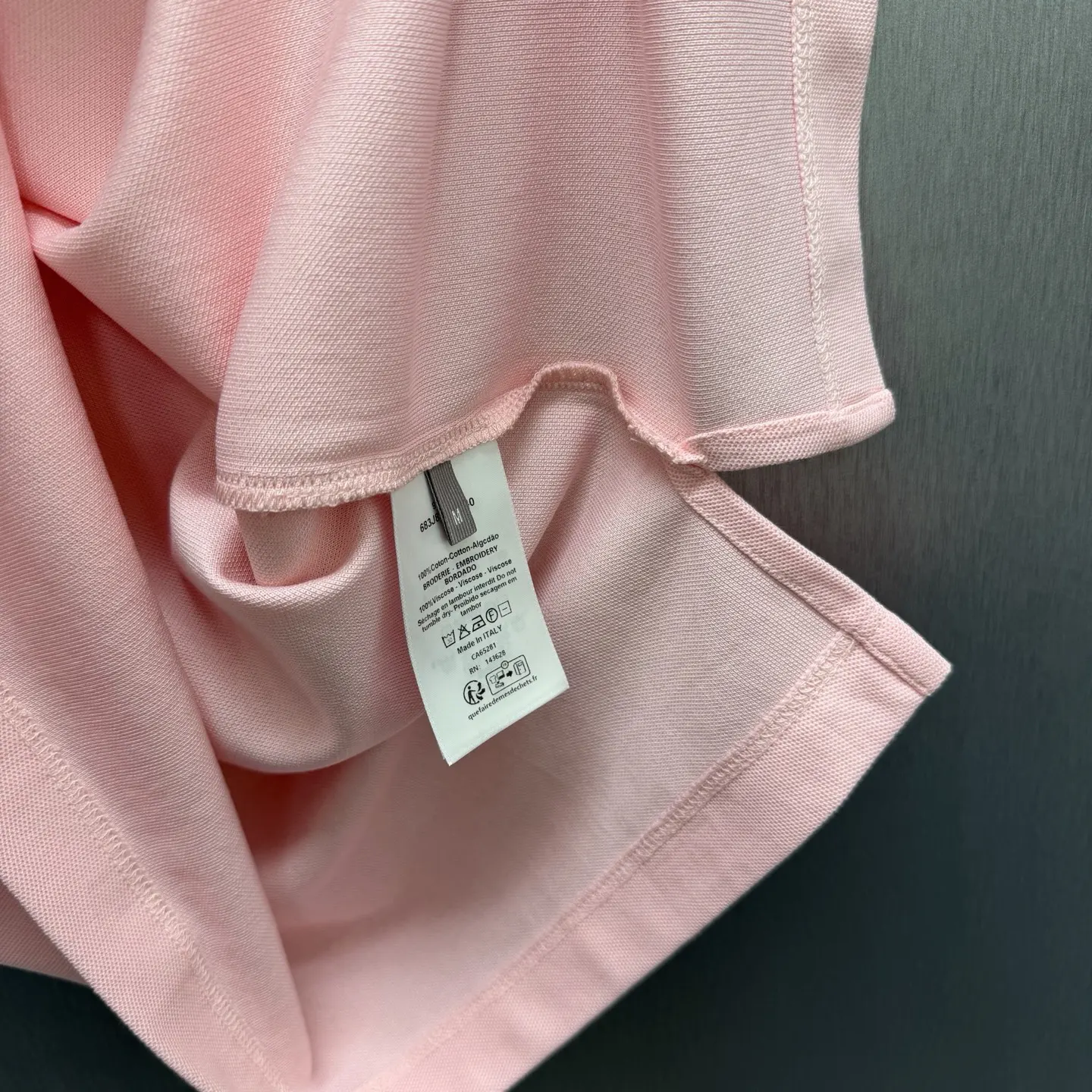 Logo-Embroidered Cotton-Piqué Polo Shirt D21014572 — view 8