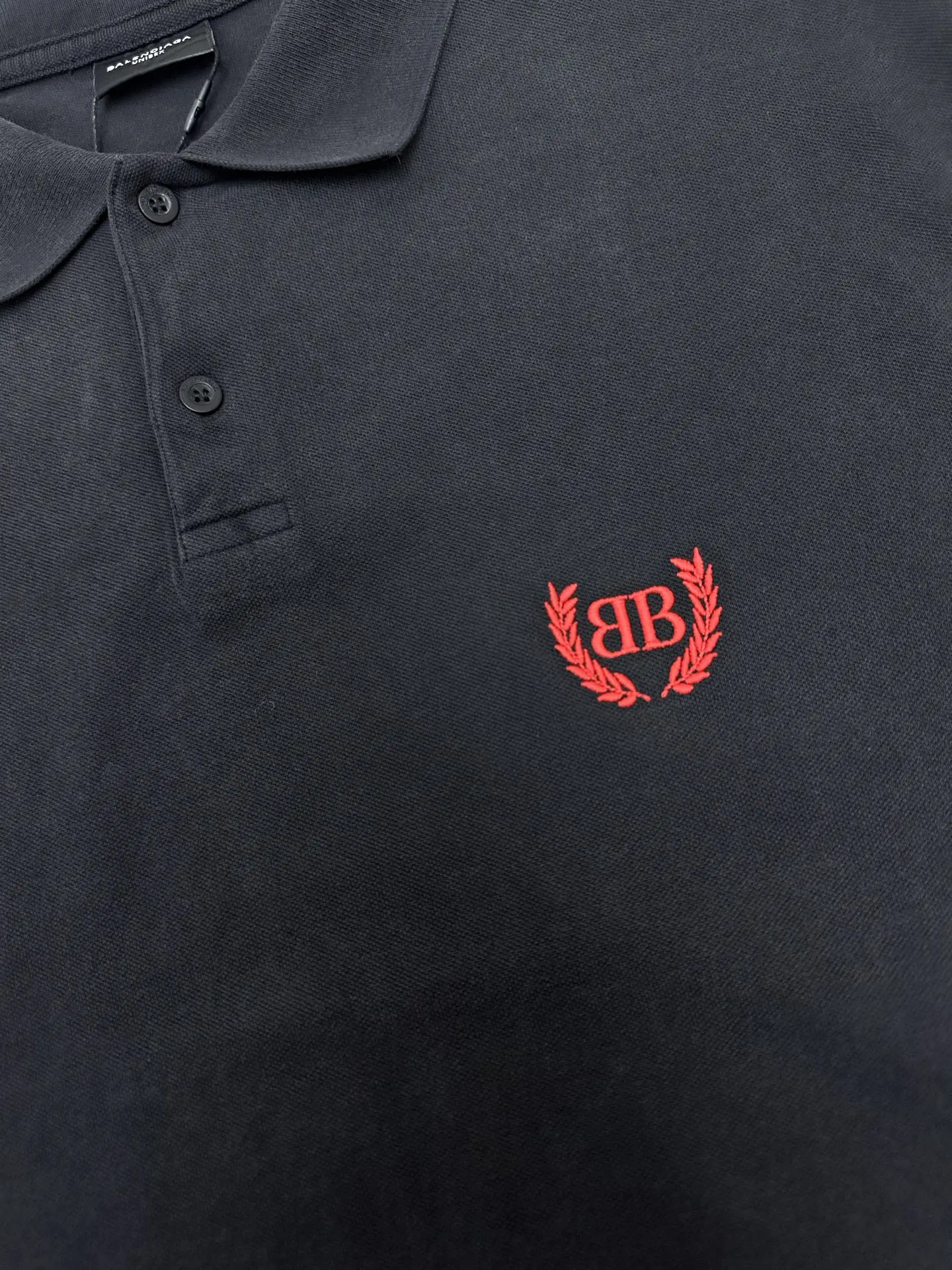 Laurel Crest Faded Cotton-Piqué Polo Shirt D21519148 — view 5