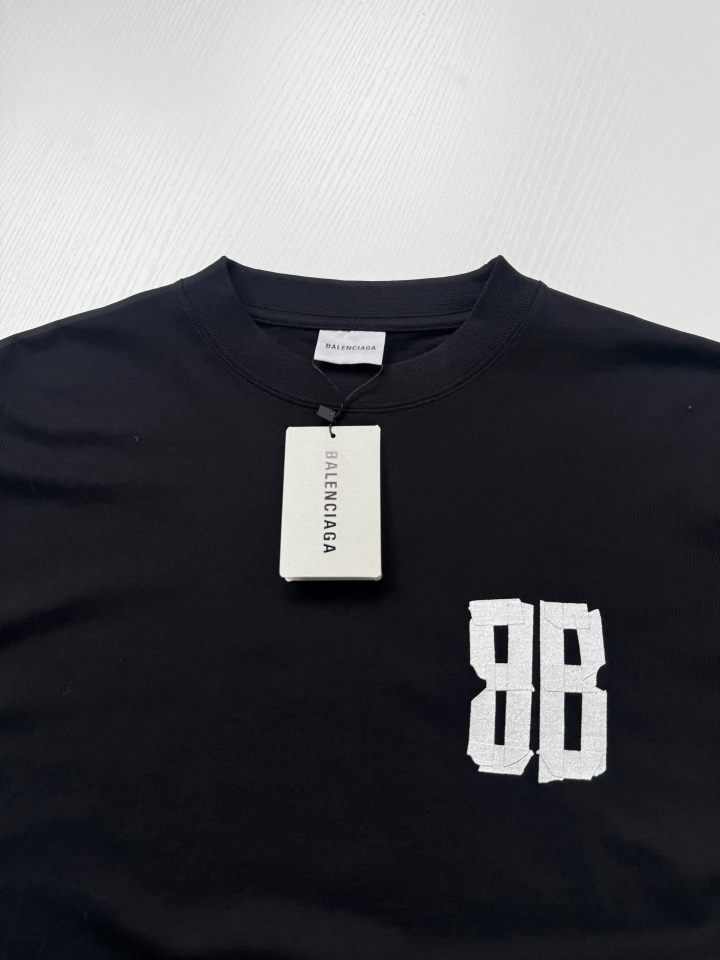 Cracked Logo Print Cotton T-Shirt D21522000 — view 4