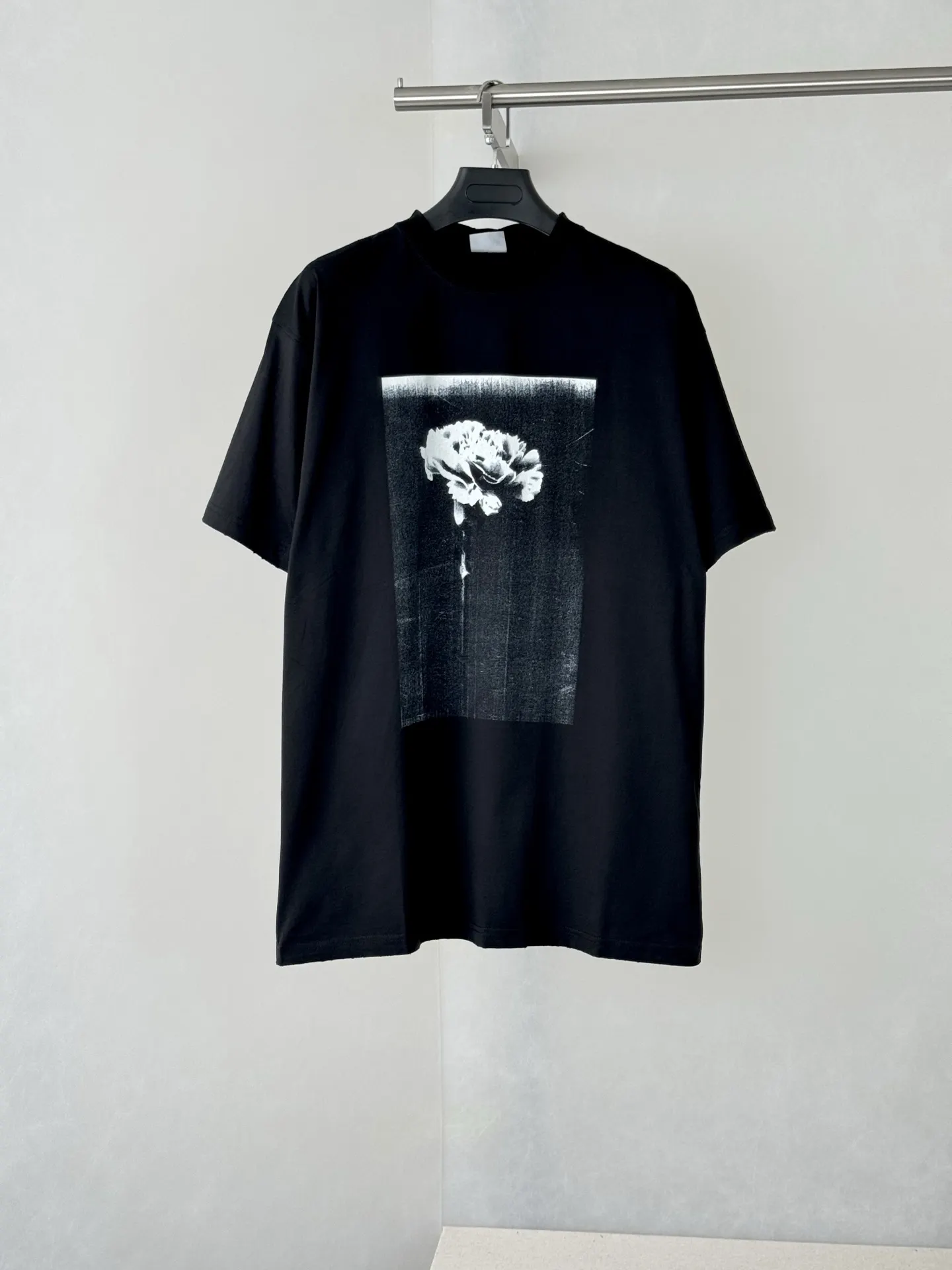 Vintage Floral Print Oversized T-Shirt D21518747