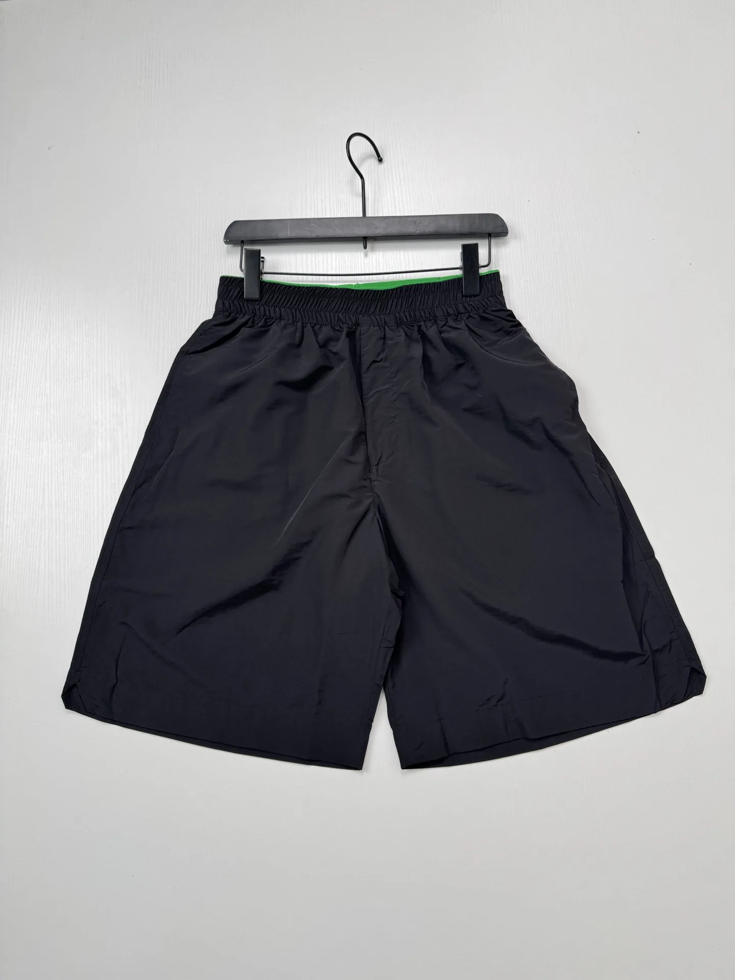 Contrast-Lined Technical Nylon Shorts D21518759 — view 3