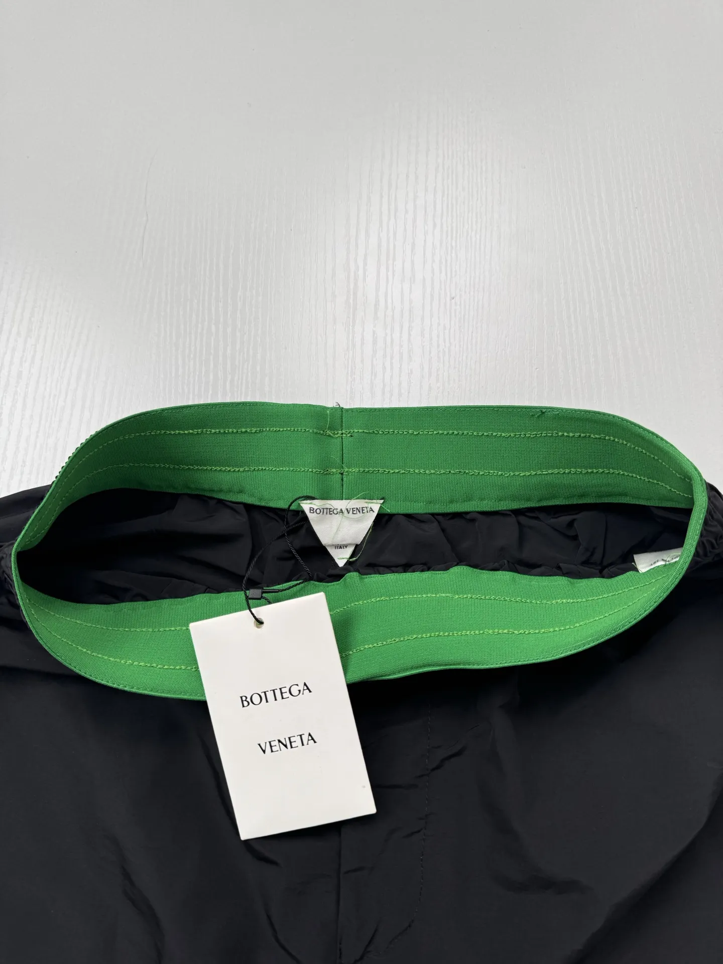 Contrast-Lined Technical Nylon Shorts D21518759 — view 7
