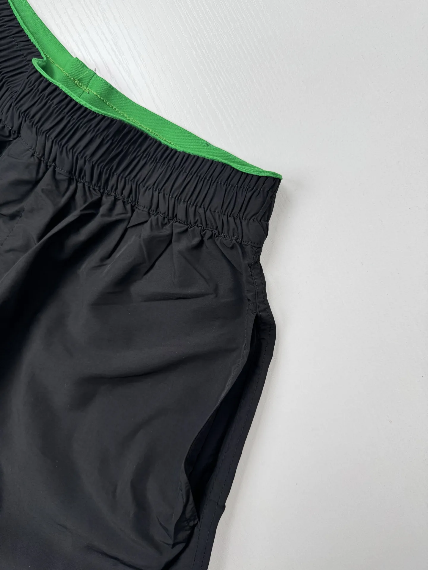 Contrast-Lined Technical Nylon Shorts D21518759 — view 9