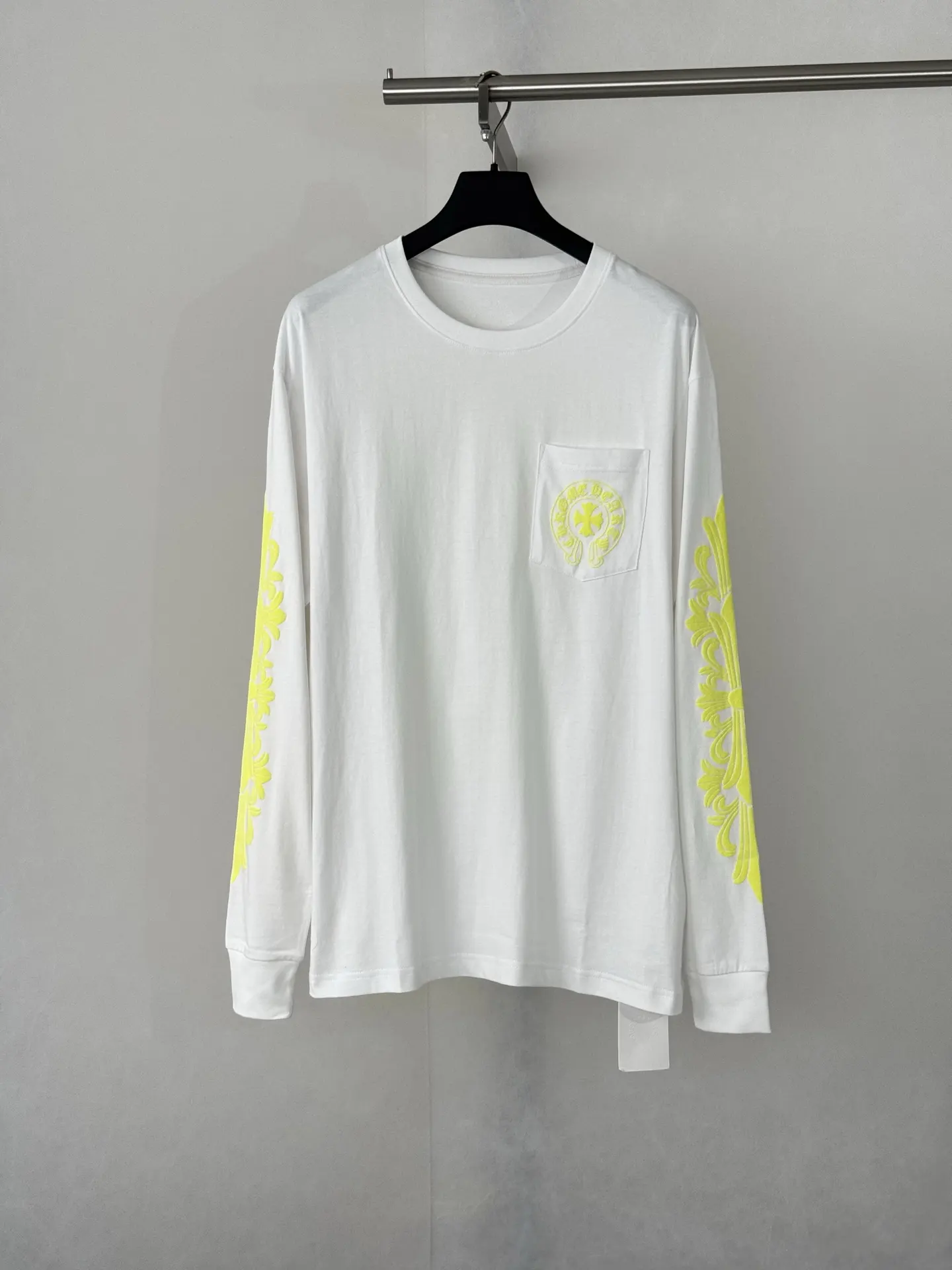 Logo-Print Long-Sleeved Cotton T-Shirt D21518735