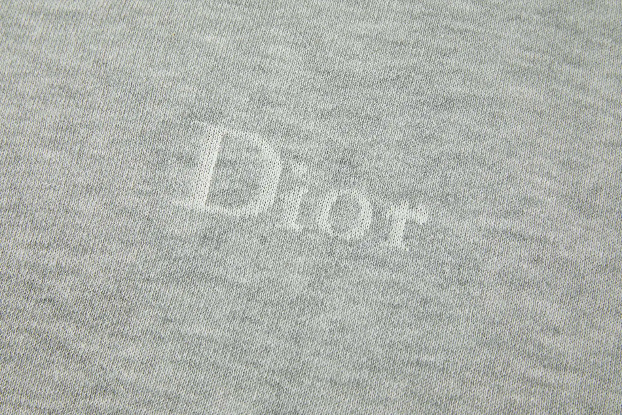 Logo Jacquard Cotton Knit T-Shirt D21522350 — view 5