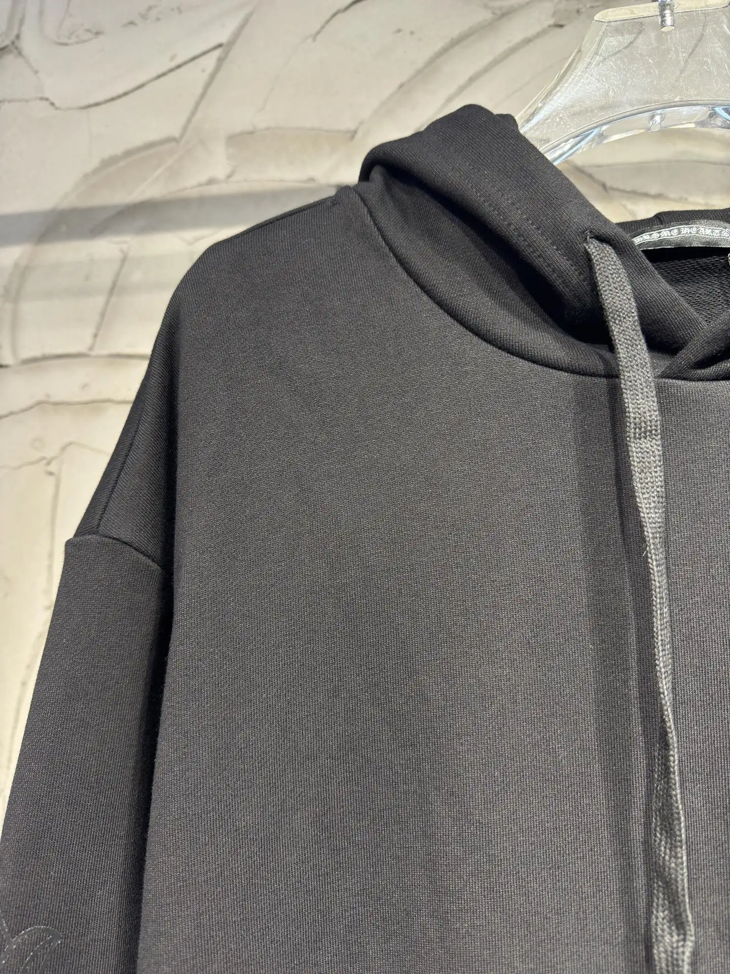 Logo-Print Cotton-Blend Jersey Hoodie D22024366 — view 4