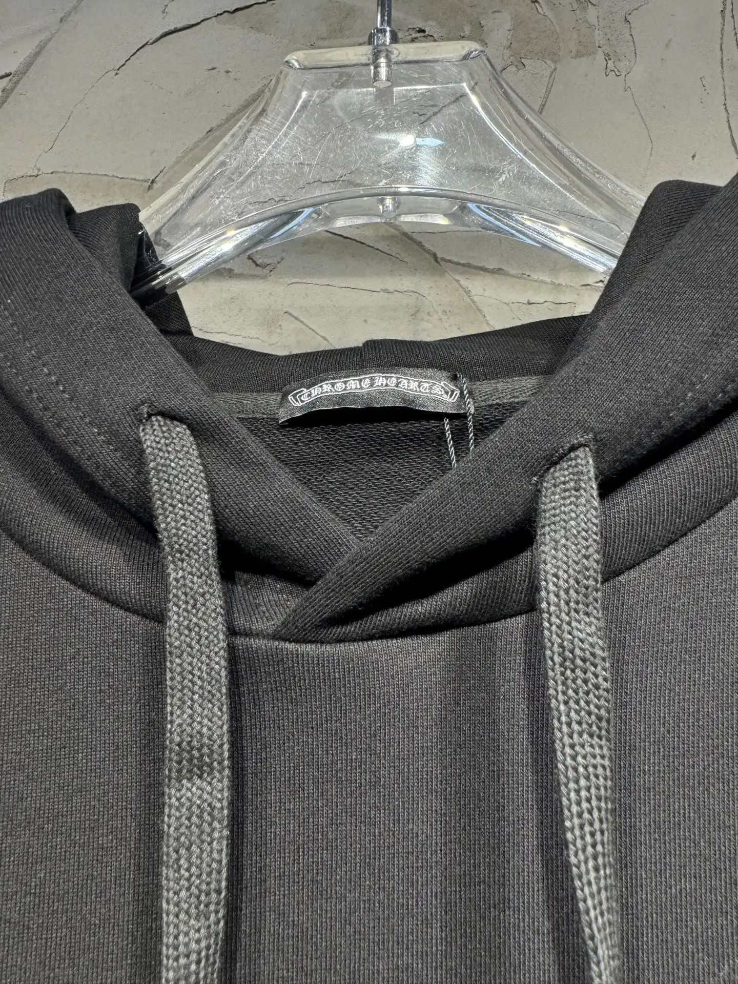 Logo-Print Cotton-Blend Jersey Hoodie D22024366 — view 8