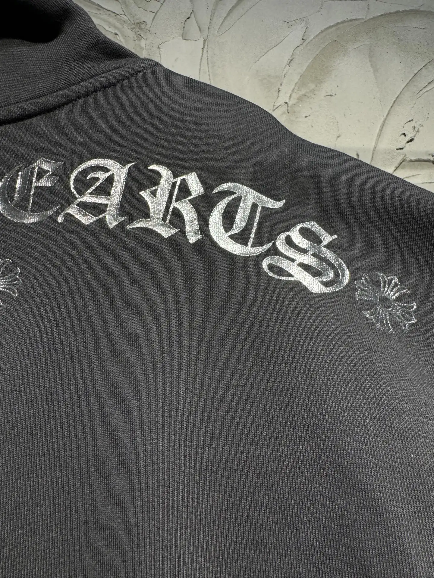 Logo-Print Cotton-Blend Jersey Hoodie D22024366 — view 18
