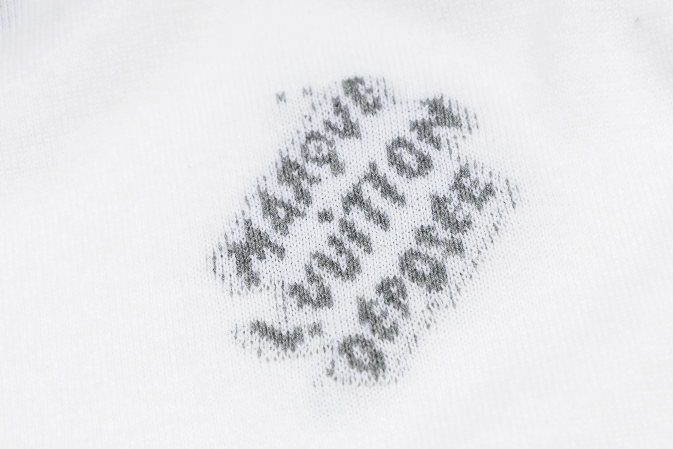 Logo Jacquard Cotton Knit T-Shirt D22014204 — view 5