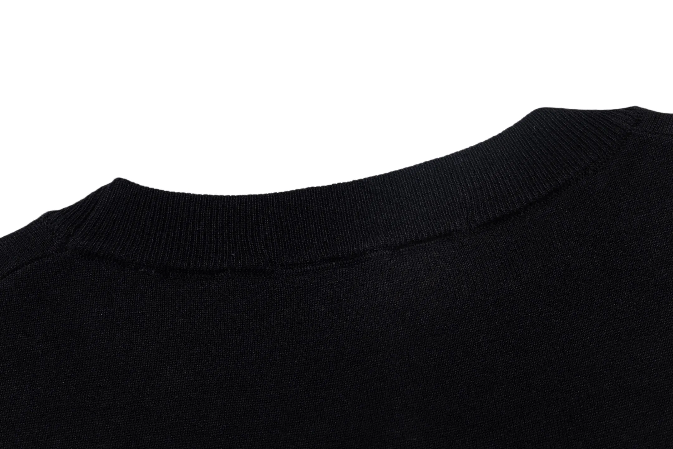 Logo Jacquard Cotton Knit T-Shirt D22014203 — view 4