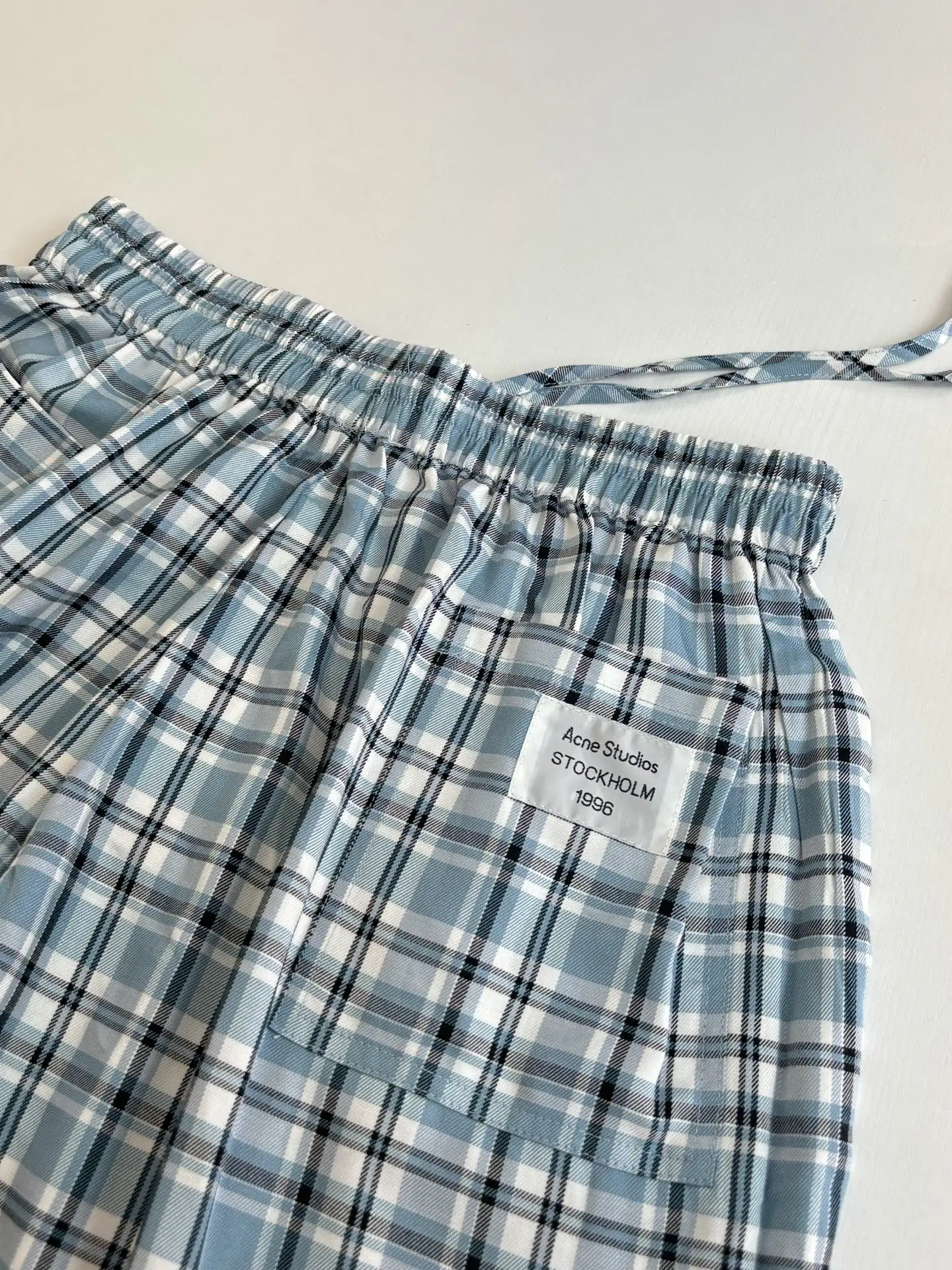 Plaid Cotton Poplin Shorts D22018640 — view 7