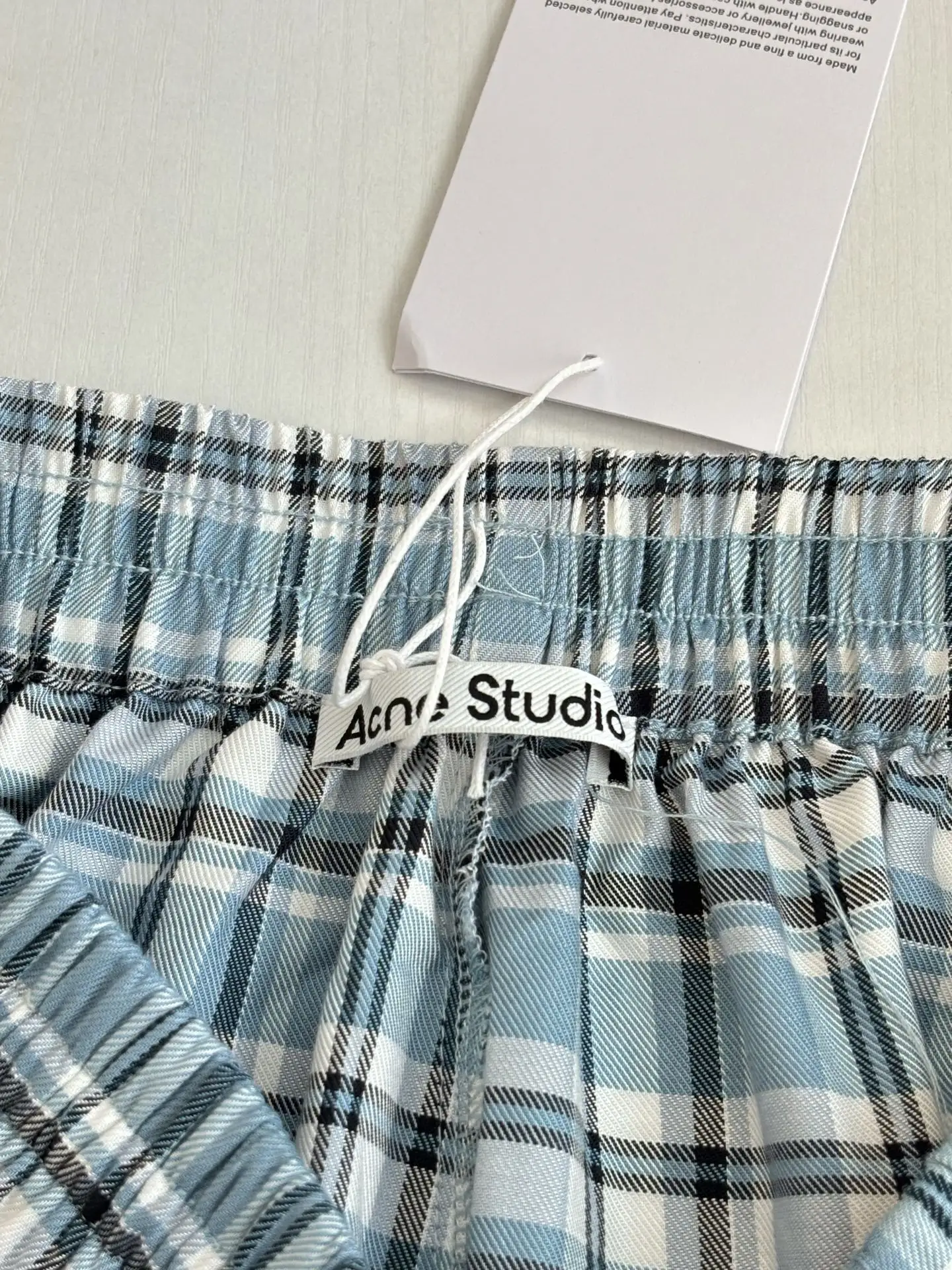 Plaid Cotton Poplin Shorts D22018640 — view 8